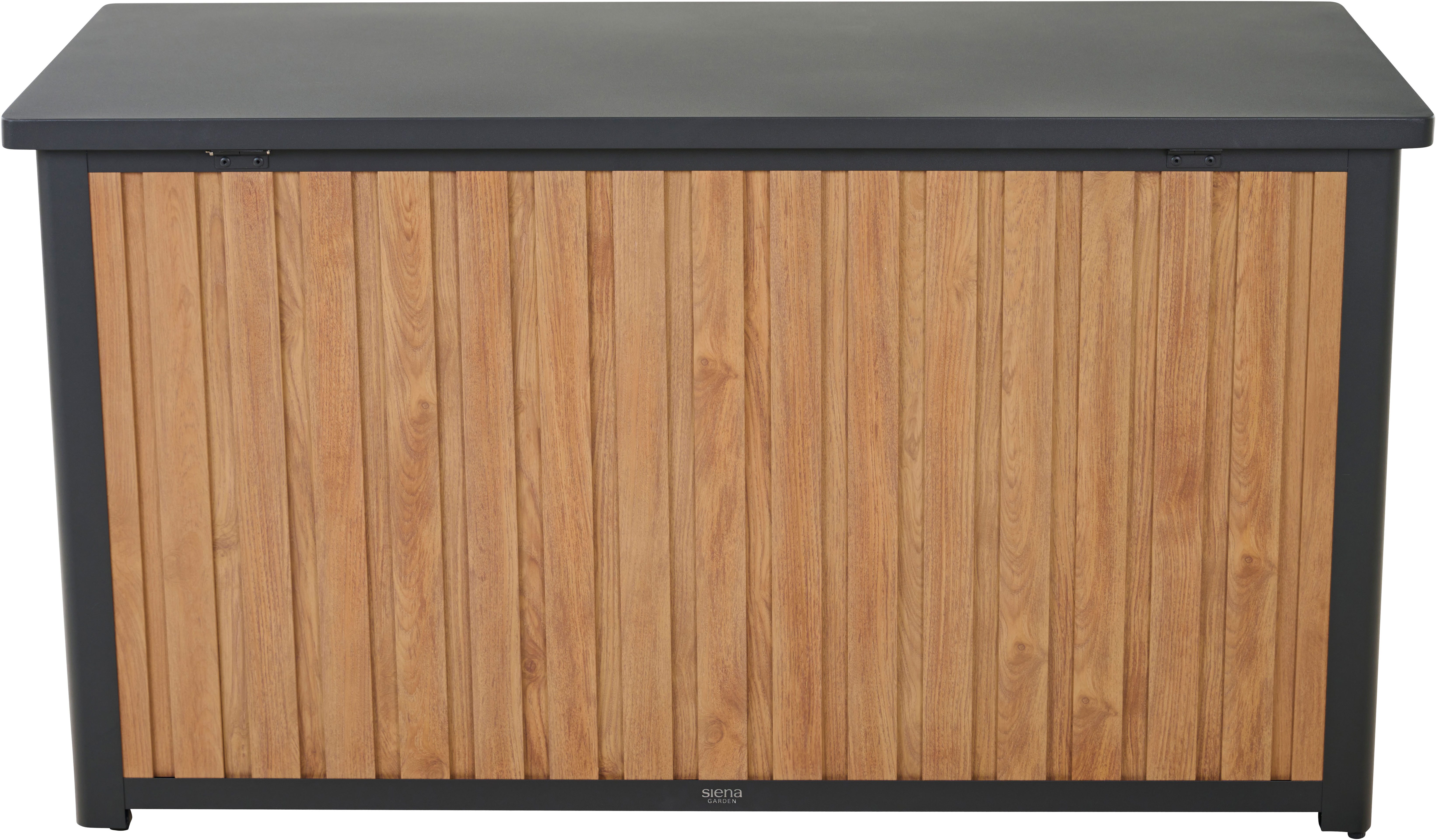 Siena Garden Kissenbox, Gestell aus Aluminium, 135x59x75cm woodlook