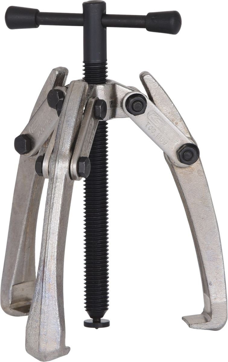 Thumbnail - KS Tools Gabel- und Ringschlüssel Polklemmen-Abzieher 3-armig mit Knebel, M10x100mm (700.1169)