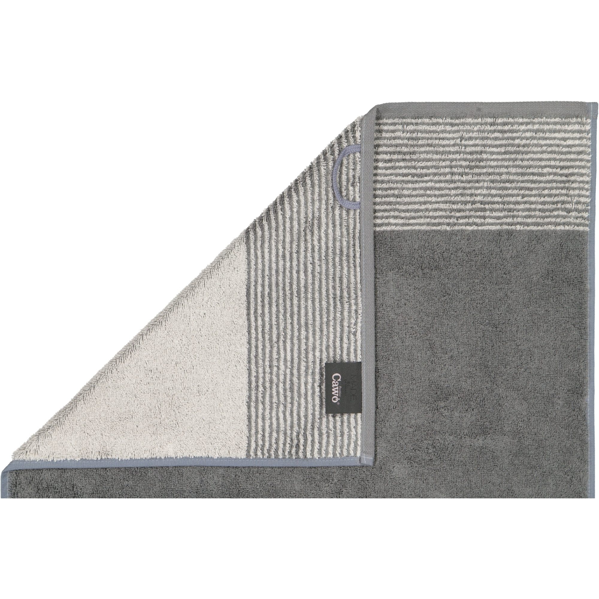 Cawö Handtücher Luxury Home Two-Tone 590, 100% Baumwolle (1-St) – Bild 4 von 5