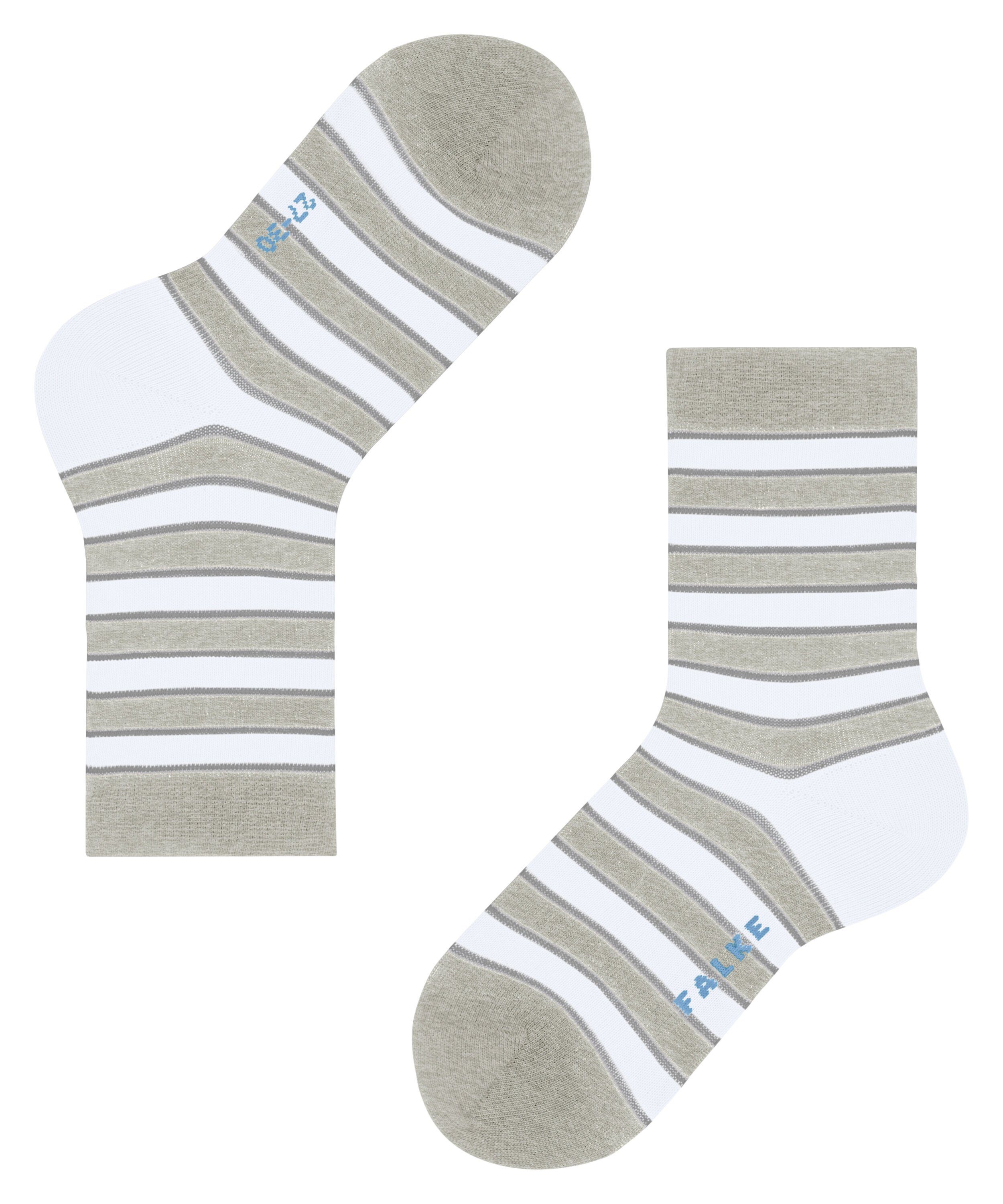 storm Simple Stripes Socken FALKE (3820) (1-Paar) grey