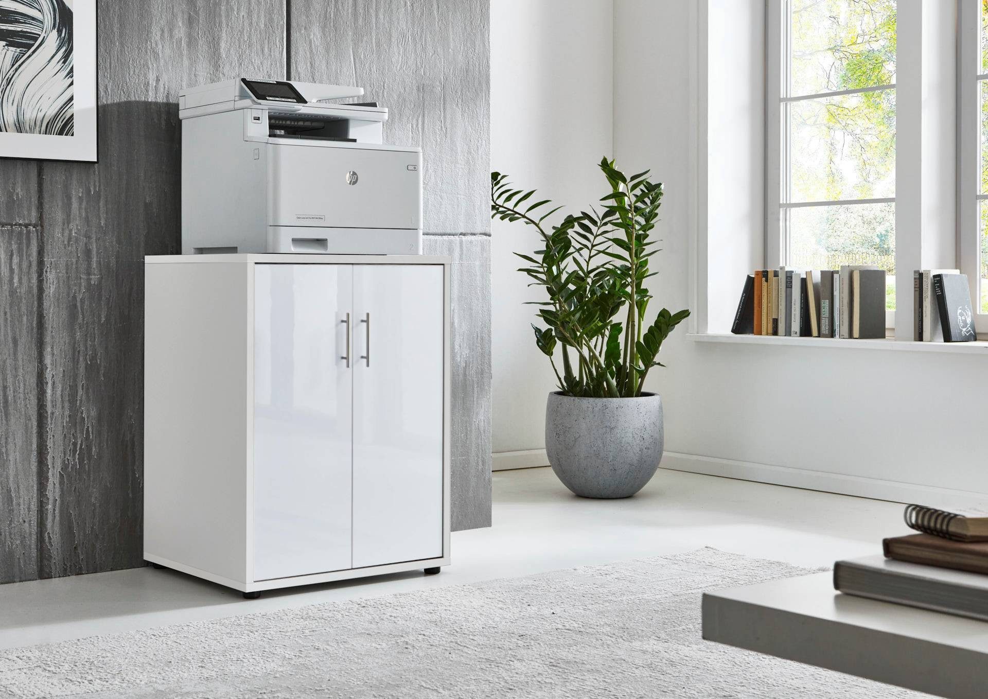 BMG Möbel Aktenschrank Druckerschrank Office Edition (große Oberplatte auch günstig online kaufen