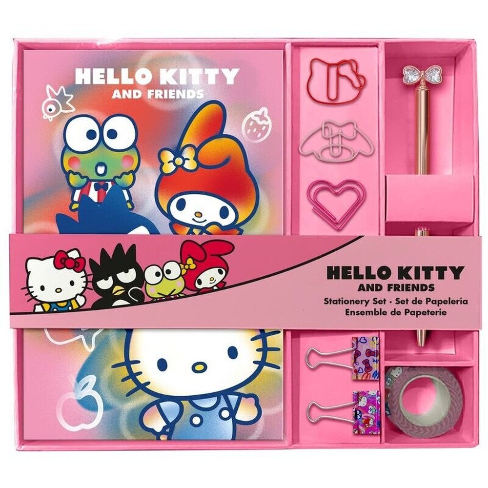Kids Euroswan Notizbuch Hello Kitty Schreibwaren Set Notizbuch + Zubehör