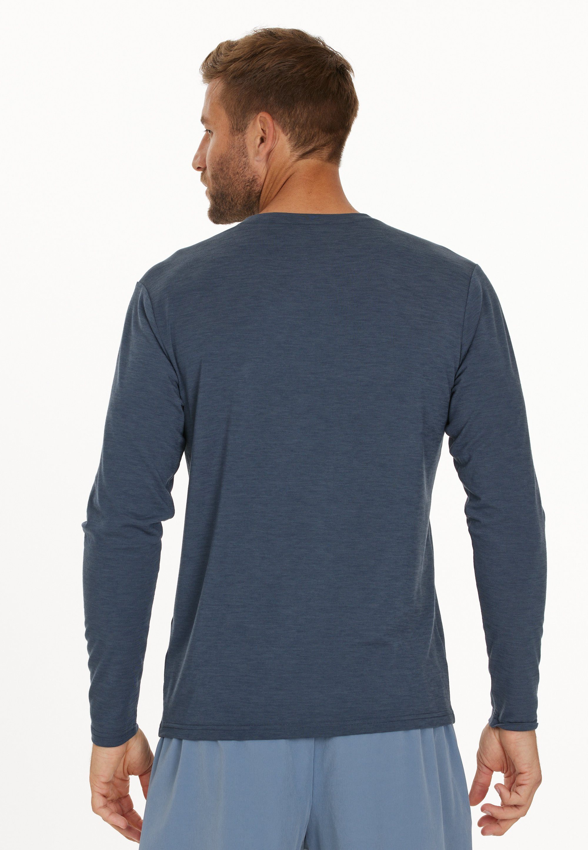 L/S (1-tlg) mit Dry-Technologie Langarmshirt JOKERS dunkelblau Quick M innovativer Virtus