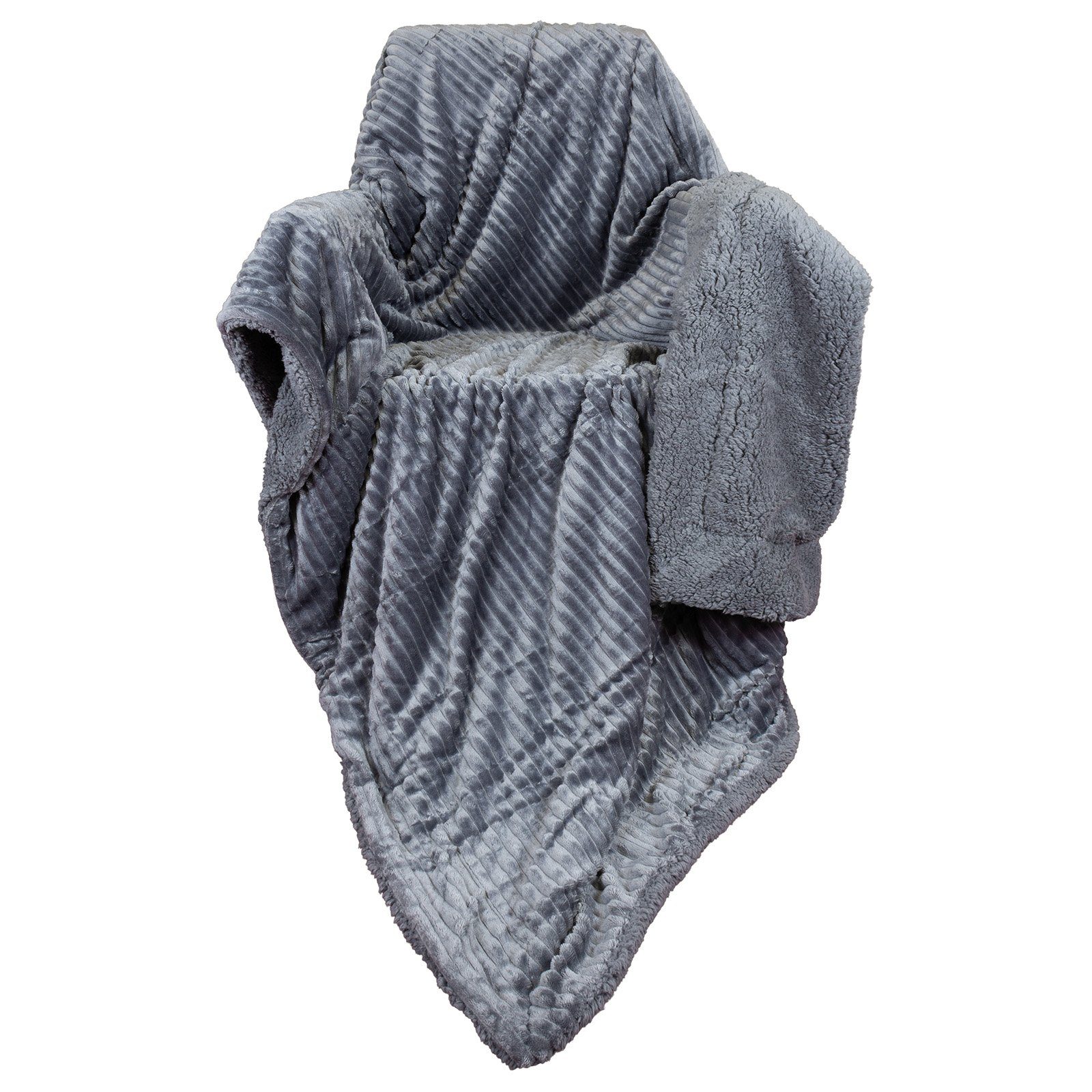 Wohndecke Kuscheldecke 150x200 cm warm Sherpa günstig online kaufen