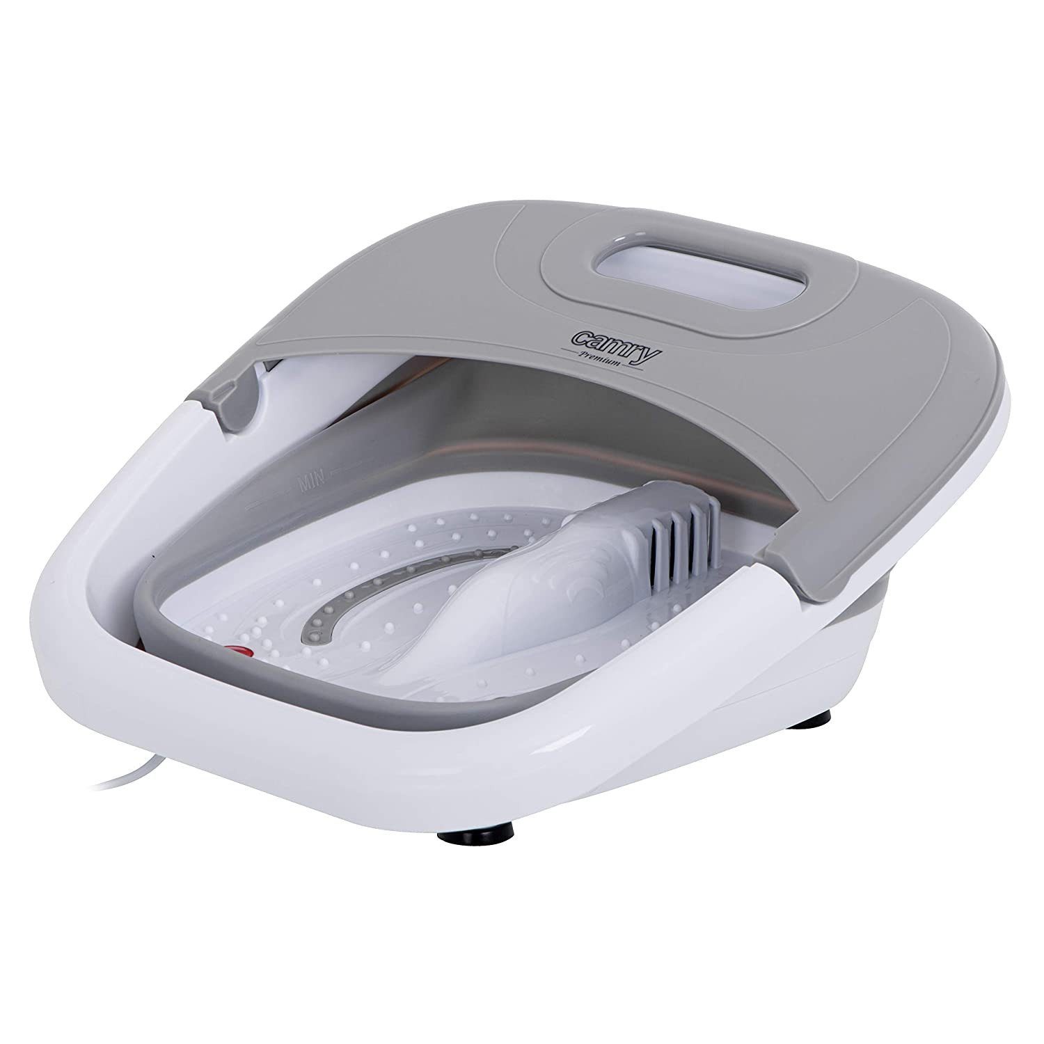 Camry Fußmassagegerät CR2174, Vibrations & Sprudel -Massage; Wasserheiz-Funktion; 500W