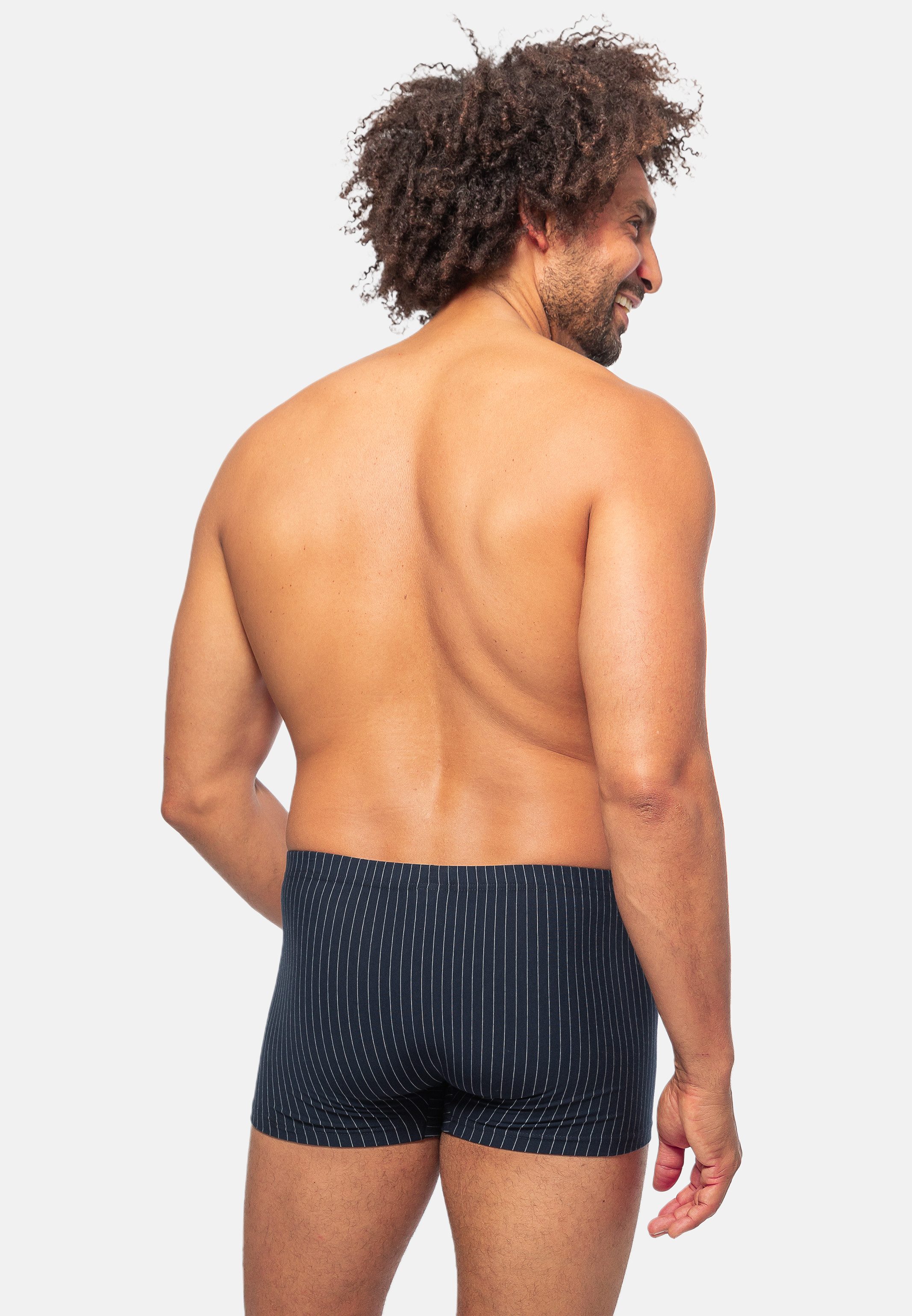 Ammann Retro Boxer 3er Pack Urban Traveller (Spar-Set, 3-St) Retro Short / Pant - Baumwolle - ohne Eingriff