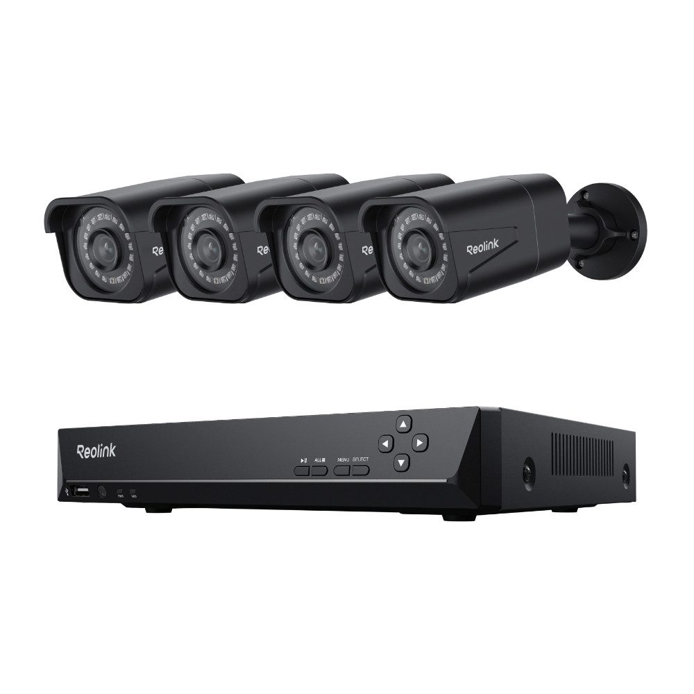 Reolink Überwachungskamera RLK8-811B4-A 8MP PoE (Innenbereich, Außenbereich, 5X optischem Zoom,Spotlights,24/7 Aufnahme,Personen &Fahrzeugerkennung)