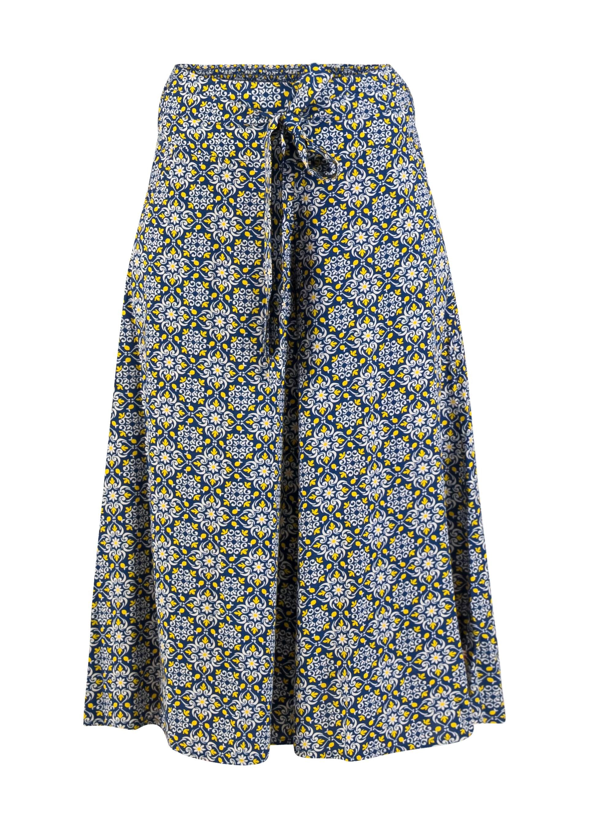 Blutsgeschwister Palazzohose - weite gemusterte Sommerhose Flotte Culottes von Blutsgeschwister