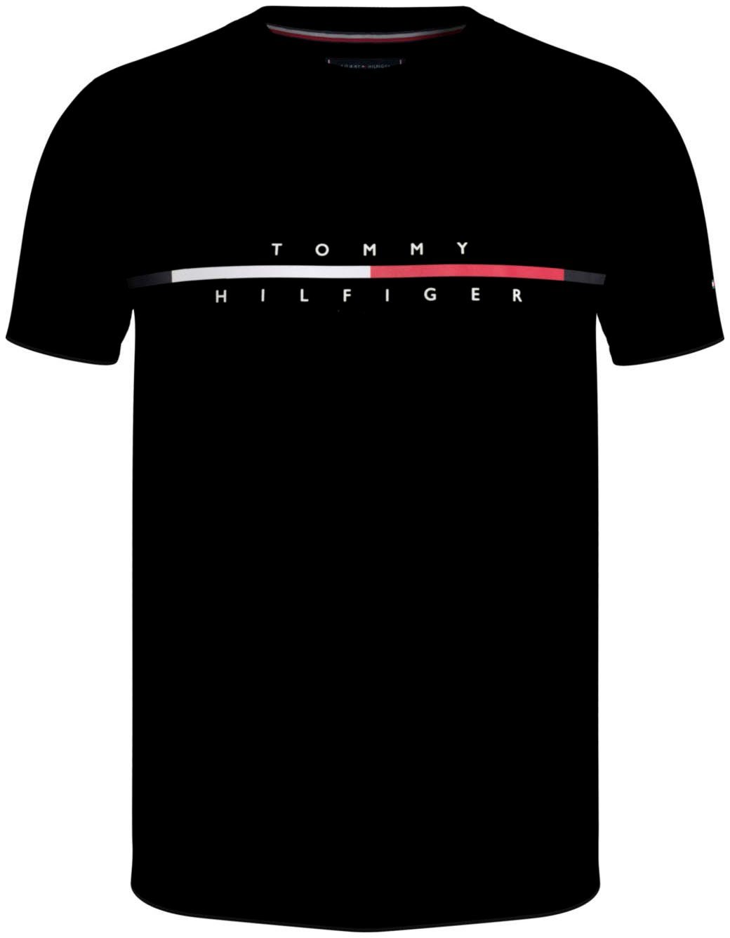 Tommy Hilfiger T-Shirt »CORP SPLIT LOGO TEE« | OTTO