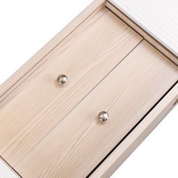 HAUSS SPLOE TV-Schrank TV-Schrank Fernsehtisch TV Board TV- Lowboard (H58/L160/T40 cm) mit zwei Schubladen, Fernsehtisch TV Board