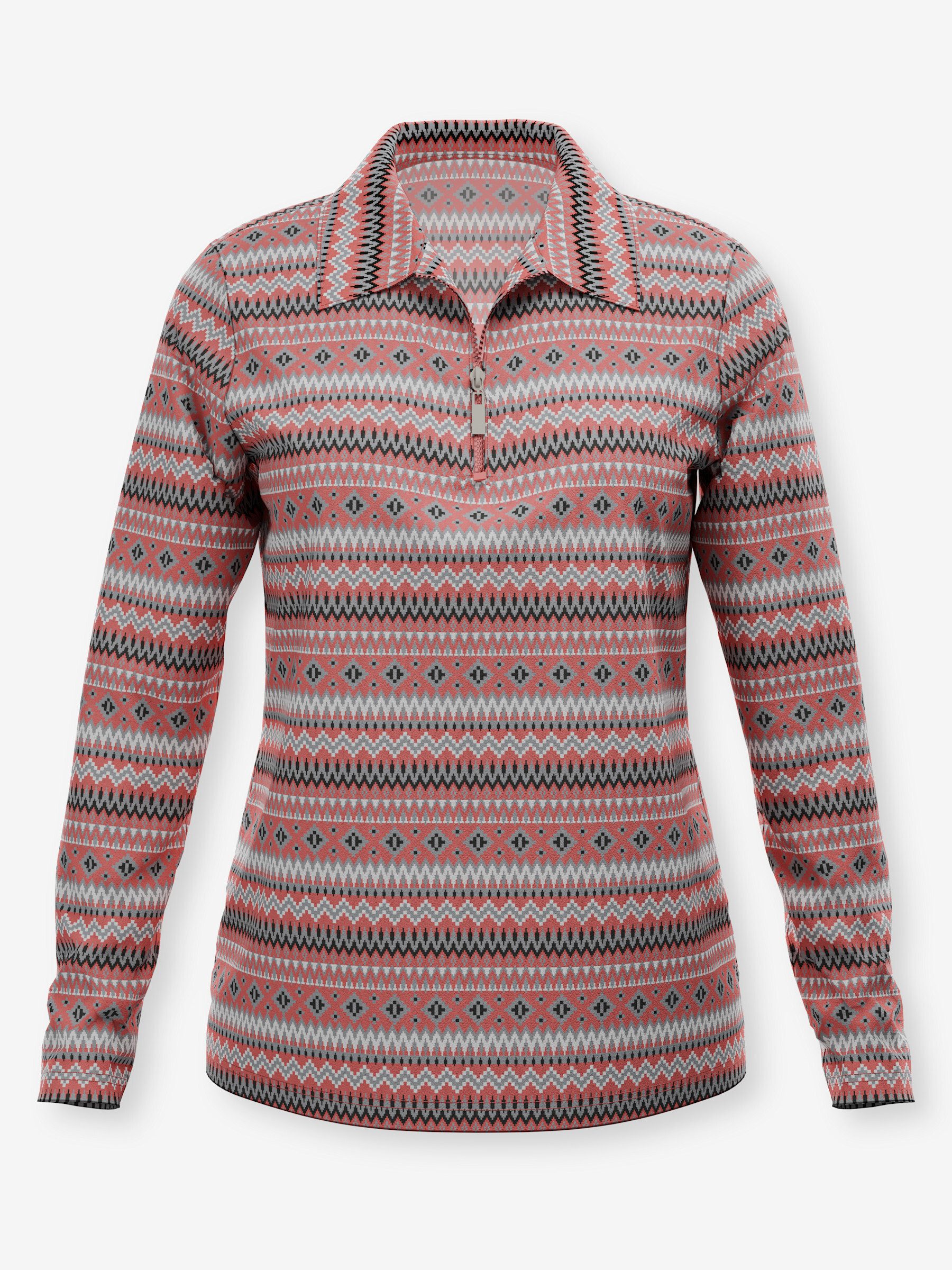 Sieh an! T-Shirt Langarm-Shirt Langarm