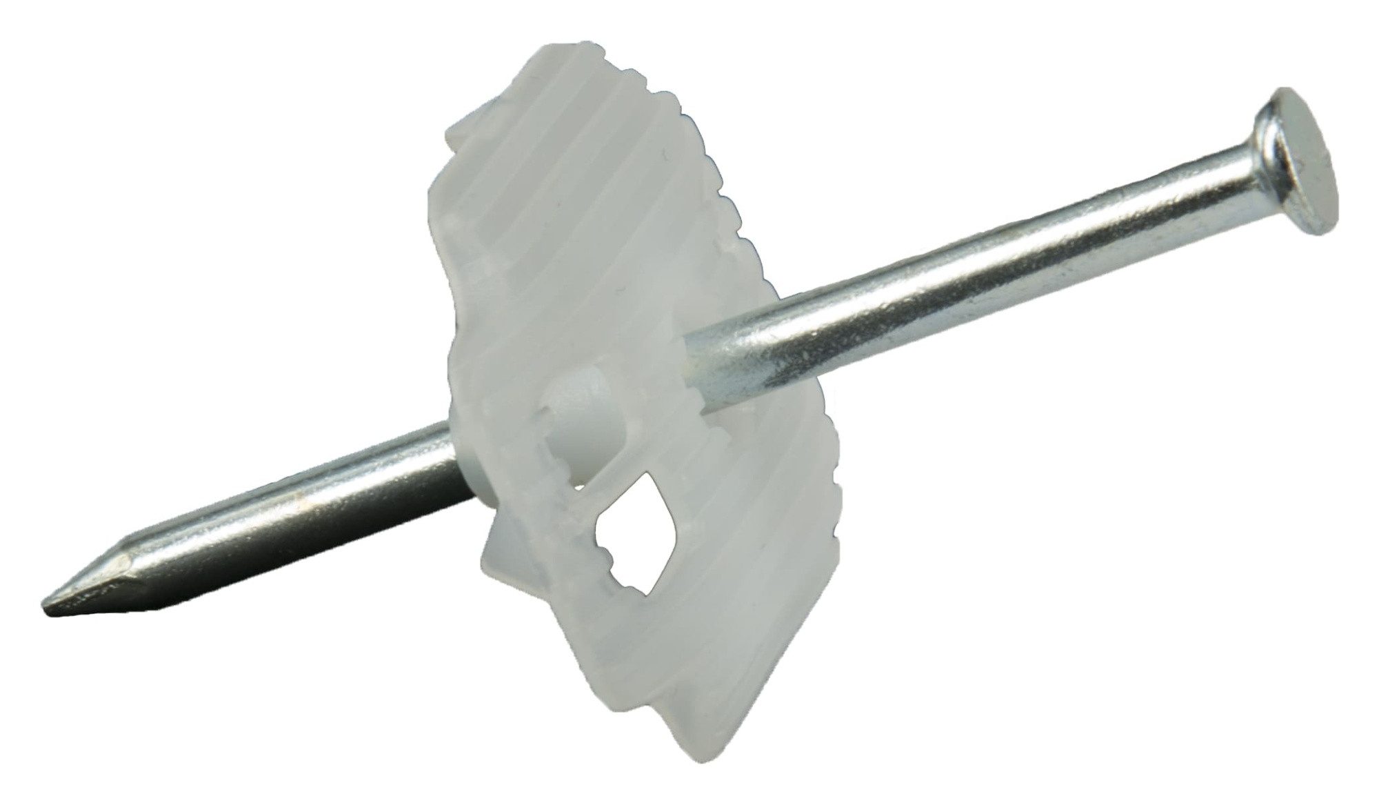 Don Quichotte Nagelschelle Nagelscheibe RKS mit Nagel, 27x34, 100 Stück