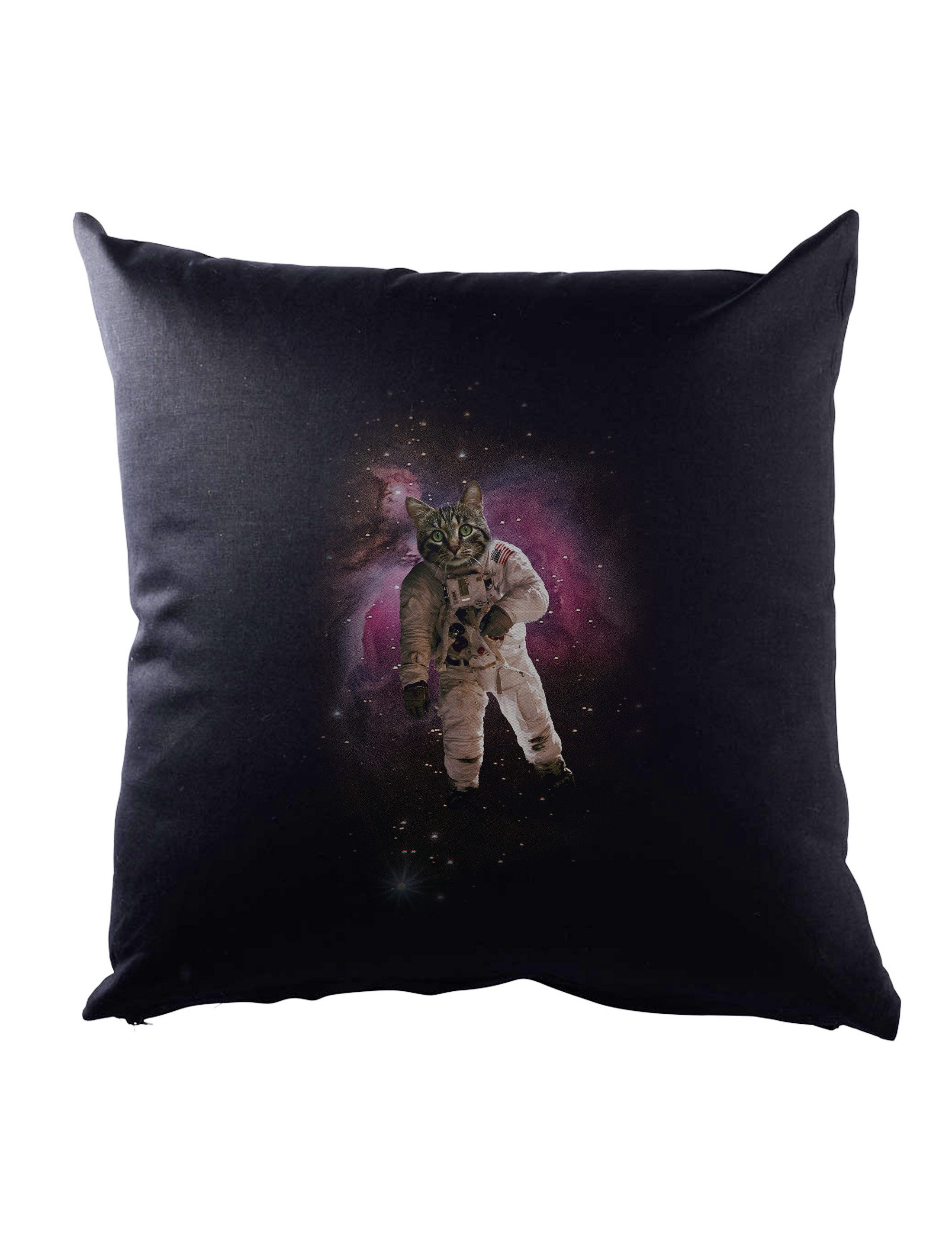 Dekokissen Cat Astronaut Dekokissen Katze Kitty Kitten Space Station Weltraum
