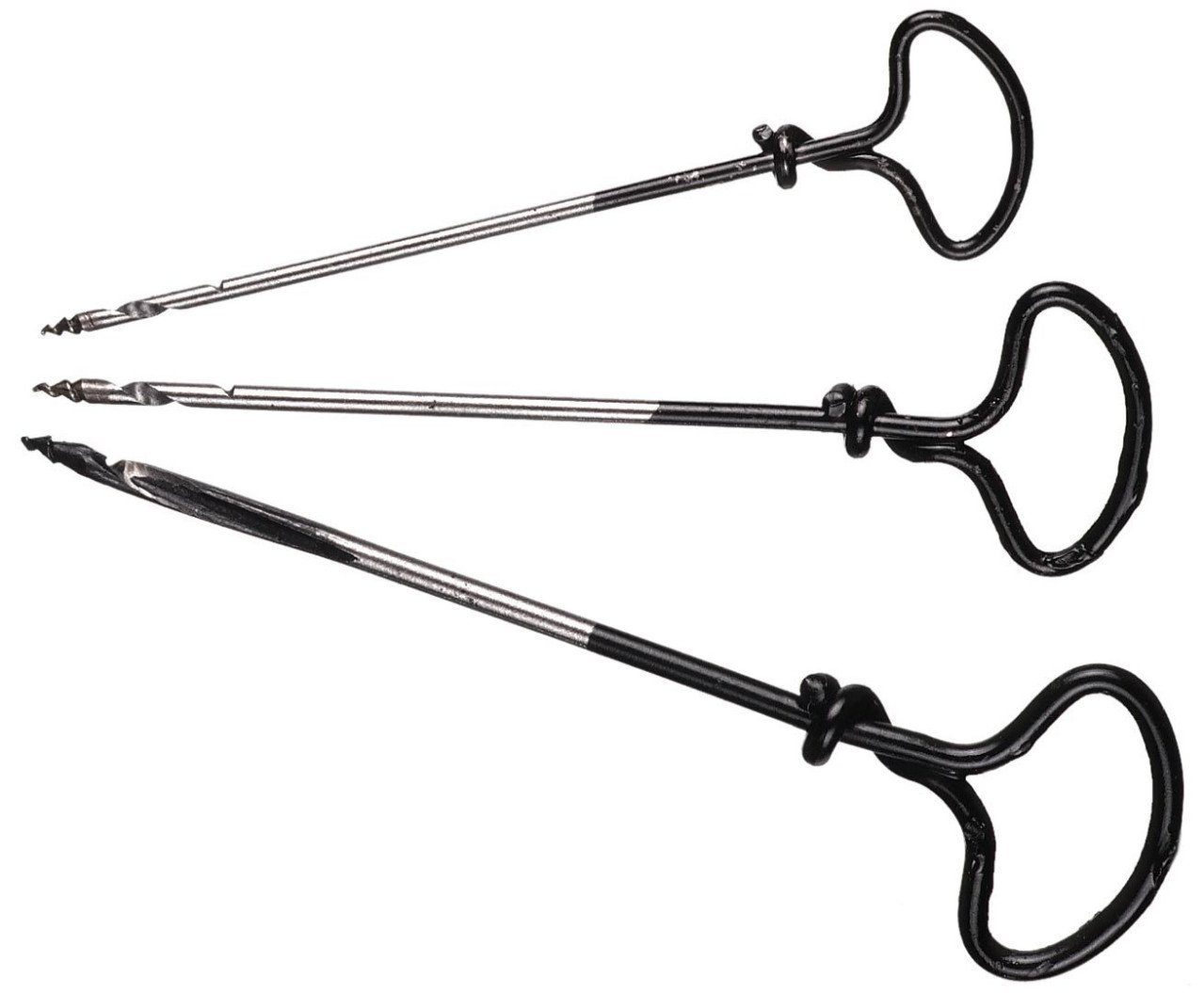 Metallbohrer Nagelbohrer-Set 3 teilig