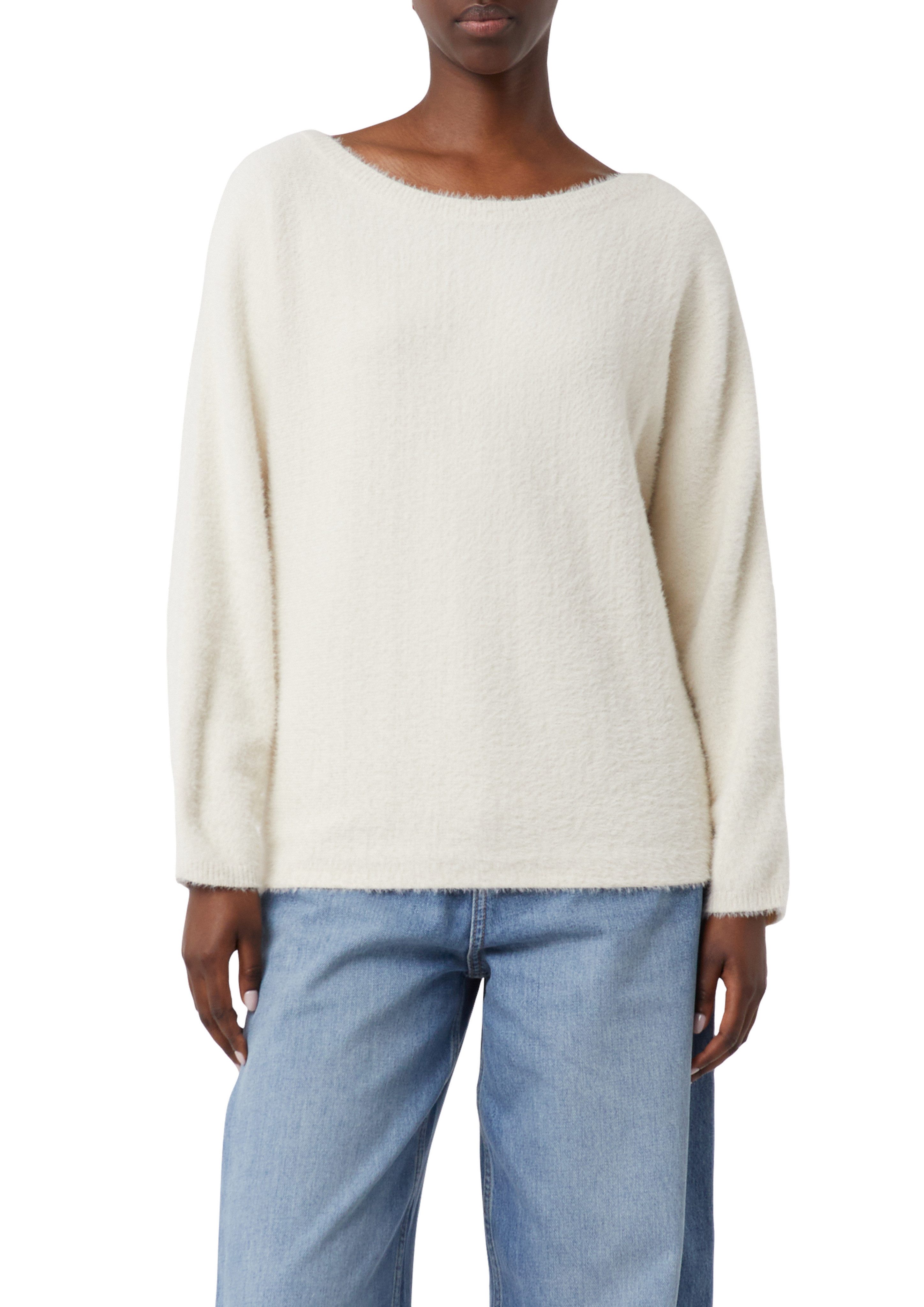 comma Strickpullover mit extra weichem Plüsch