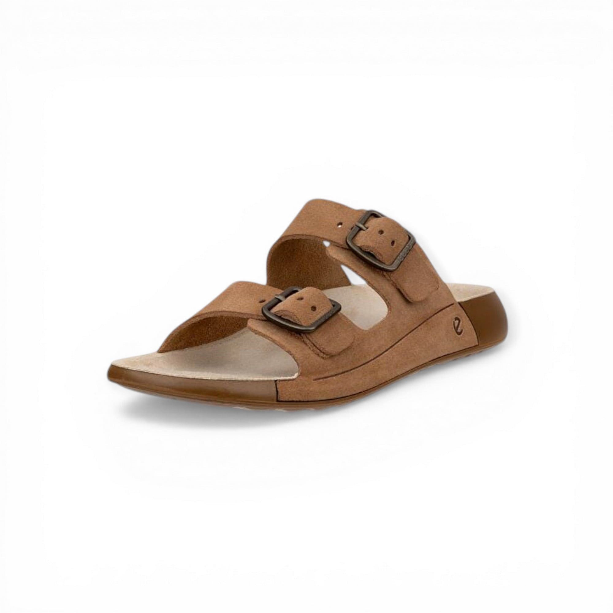 Ecco Cozmo (Wildleder) hellbraun Damen Sandale