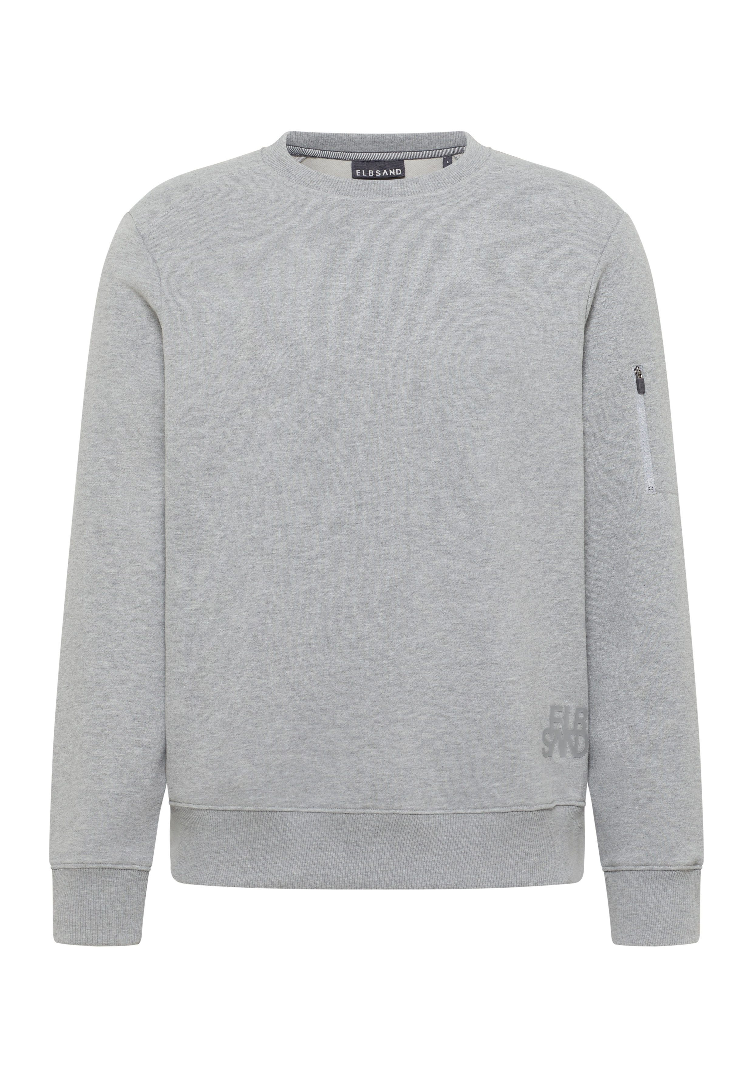 Elbsand Sweatshirt Elmo Herren Rundhalsausschnitt, locker geschnitten günstig online kaufen