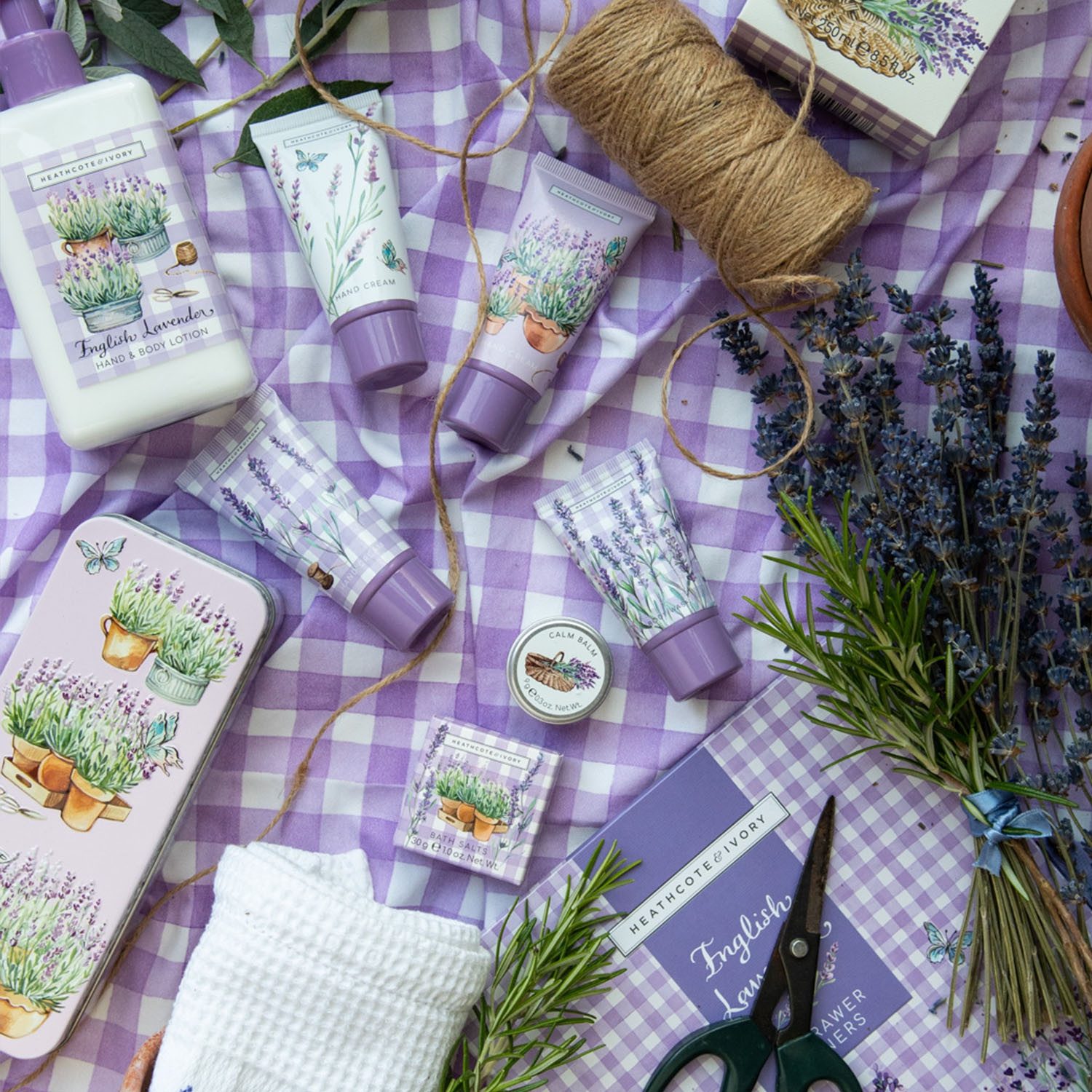 Heathcote & Ivory Bodylotion 250 ml, 1-tlg., English Lavender - Hand- & Nagelcreme