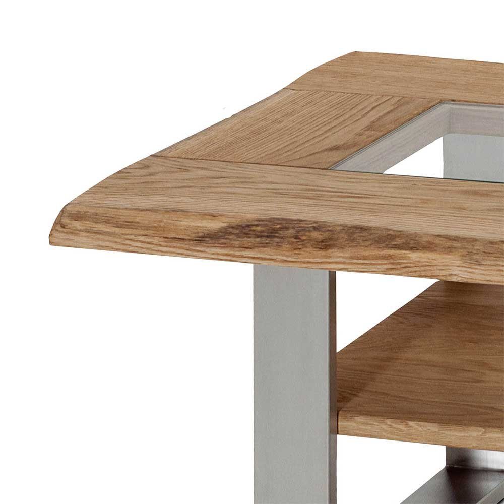 Massivholz, Baumkantentisch aus Rava, Pharao24 mit Baumkante