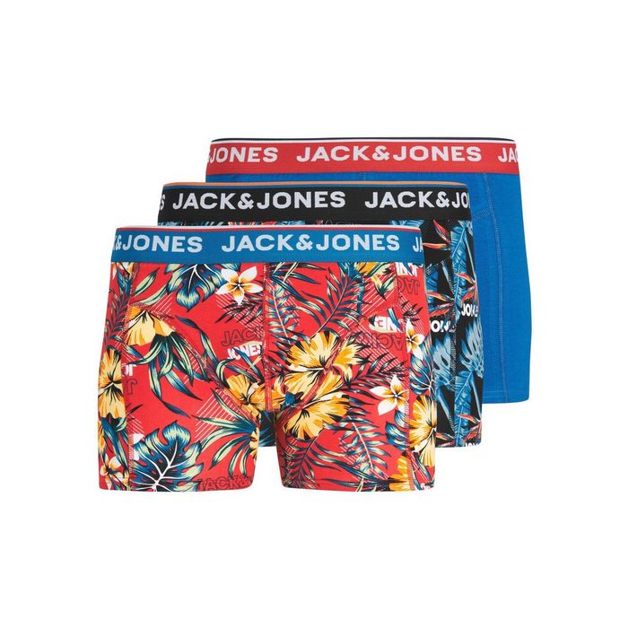 Jack & Jones Junior Boxershorts JACAZORES TRUNKS 3 PACK NOOS JNR (Packung 3-St)