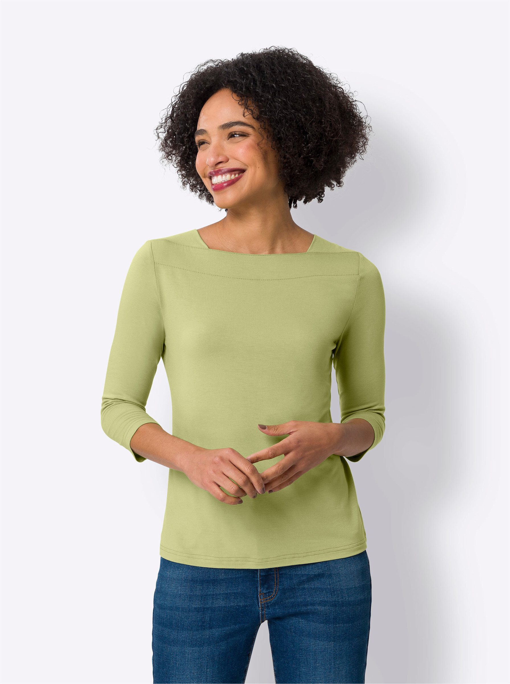 heine 3/4-Arm-Shirt "Shirt", (1 tlg.) günstig online kaufen