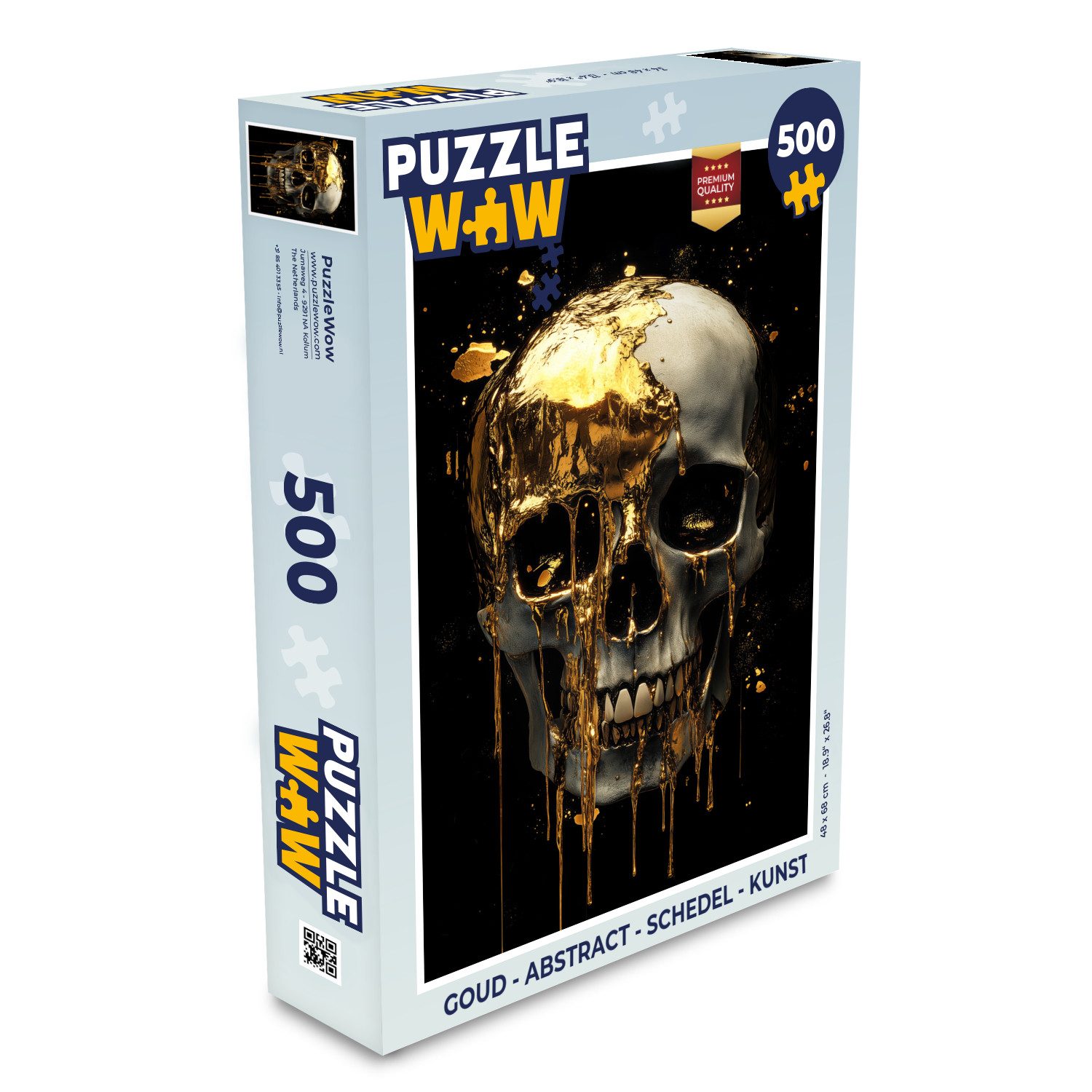 MuchoWow Puzzle Gold - Abstrakt - günstig online kaufen