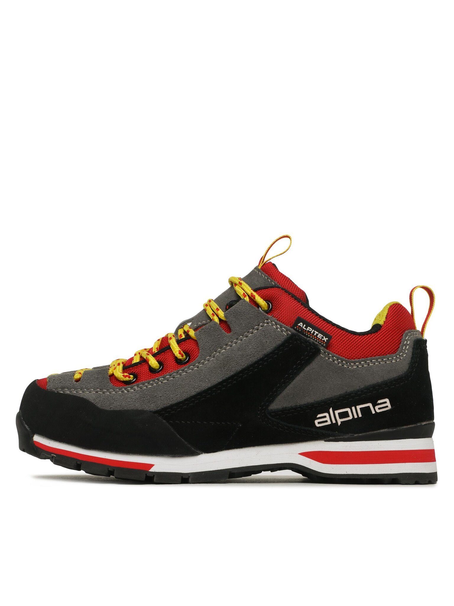 Alpina Trekkingschuhe Royal 627M-1 Red/Grey Trekkingschuh günstig online kaufen