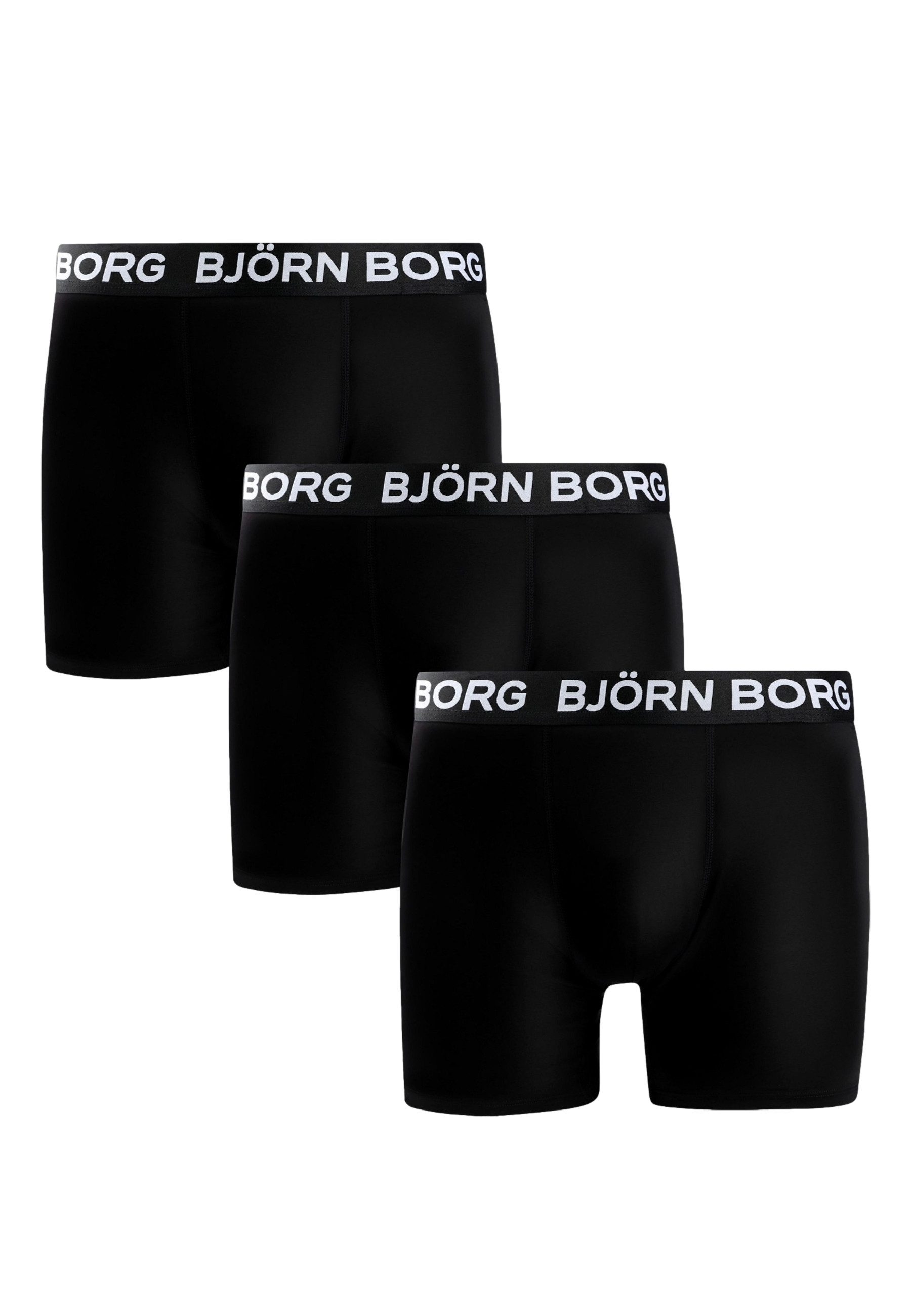 Björn Borg Boxershorts Boxershorts Unterhosen (3-St)