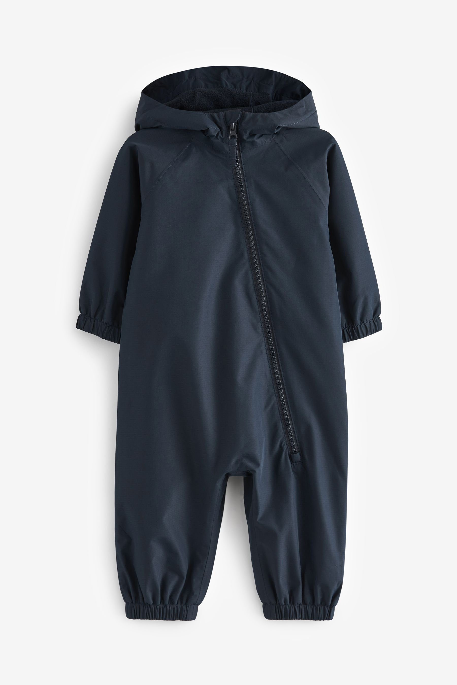 Next Regenoverall Matschanzug mit Fleece-Futter (1-tlg) Navy Blue | Regenanzüge