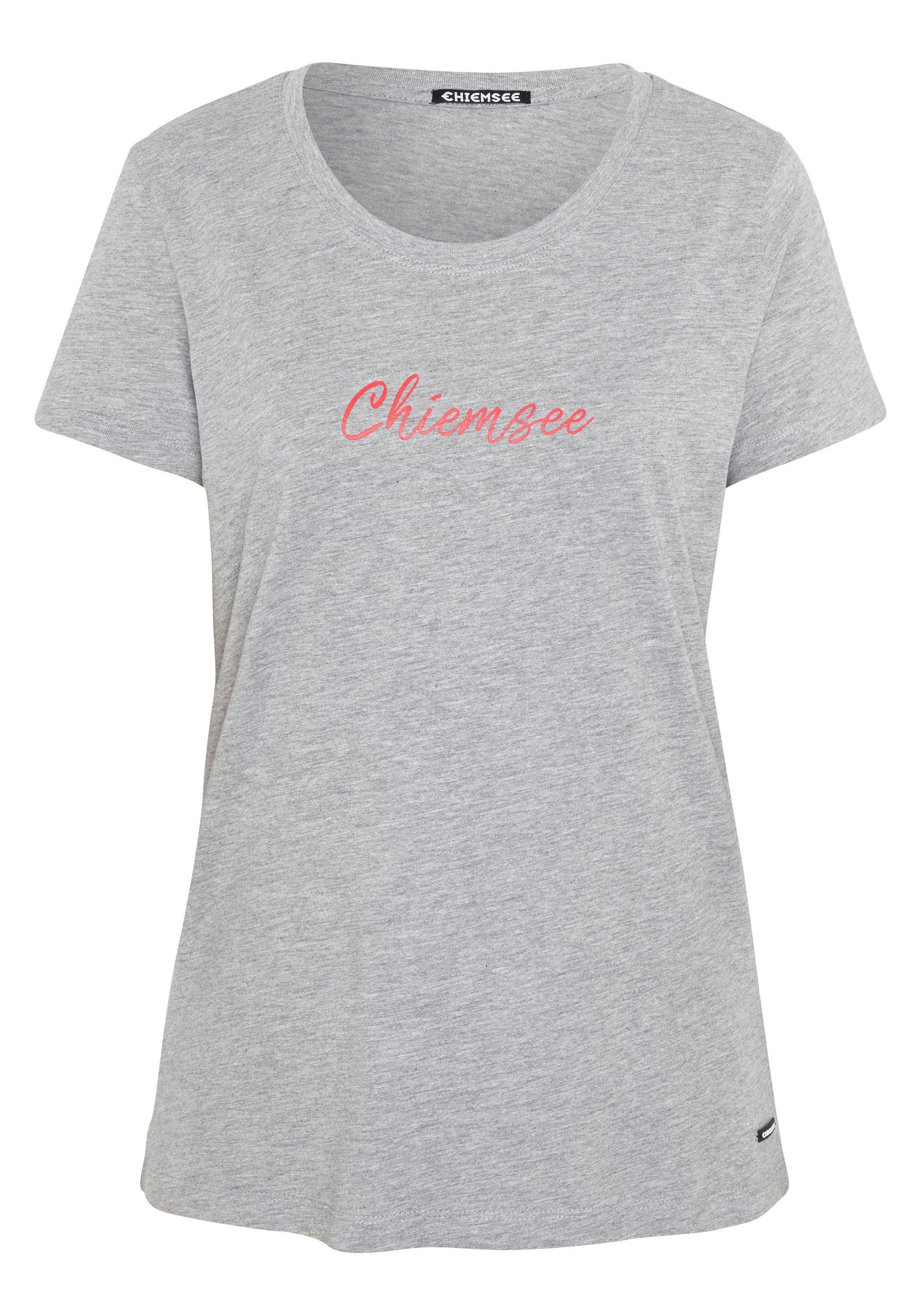 Chiemsee Print-Shirt T-Shirt im Label-Look 1 günstig online kaufen