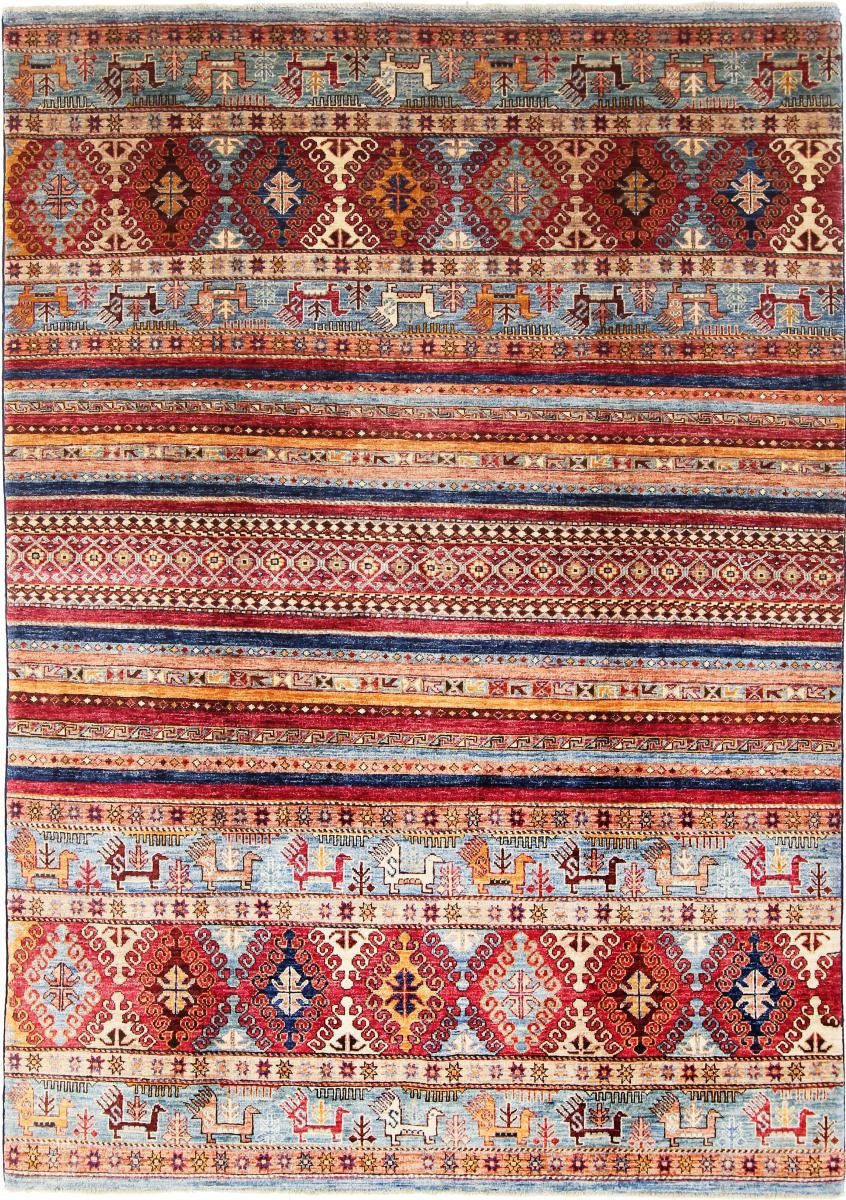 Orientteppich Arijana Shaal 171x245 Handgeknüpfter Orientteppich, Nain Trading, rechteckig, Höhe: 5 mm | Kurzflor-Teppiche