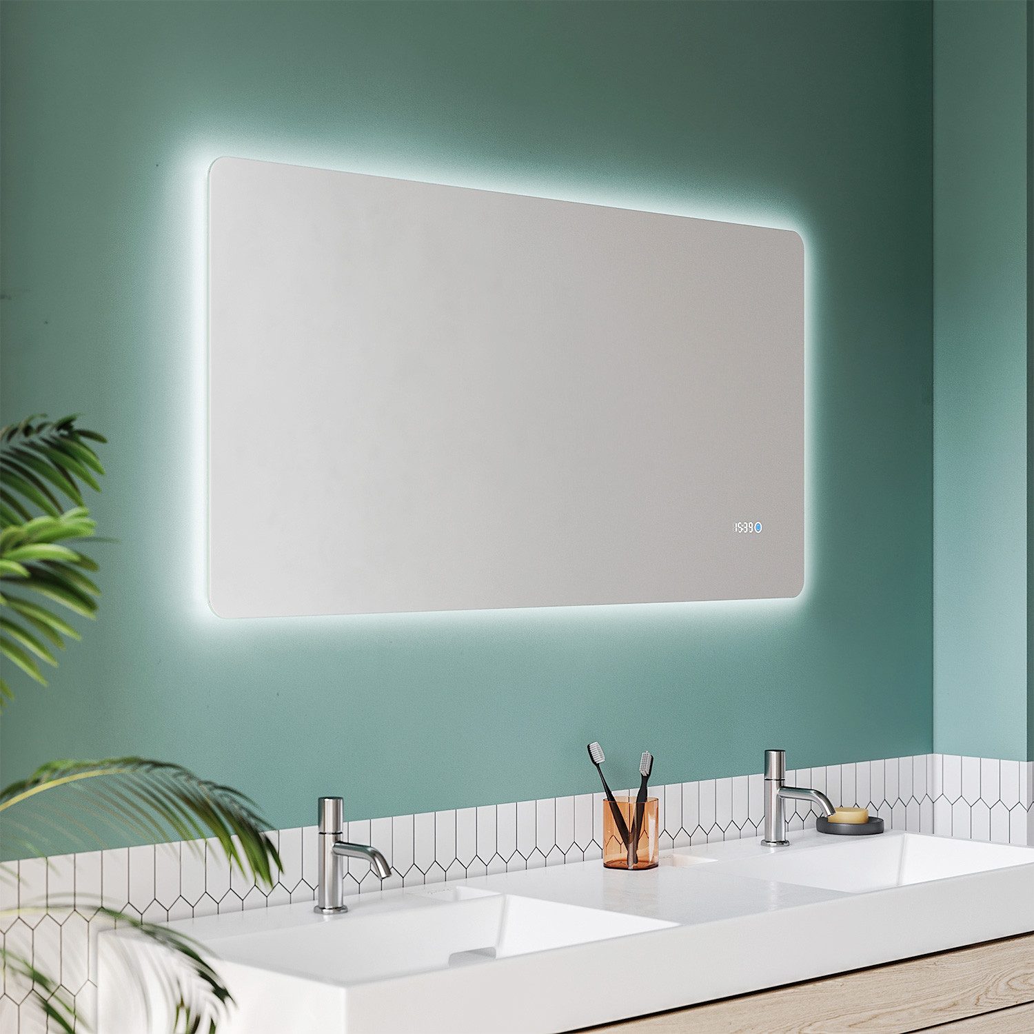 SONNI Badspiegel Badspiegel mit led beleuchtung günstig online kaufen