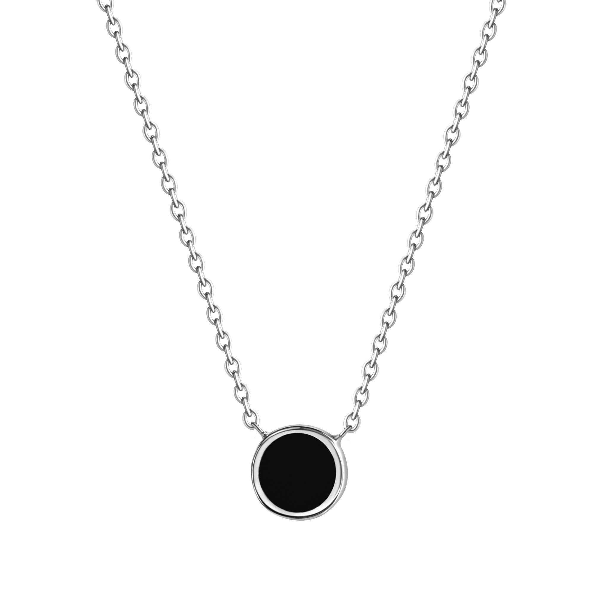 Kette mit Anhänger 925-Sterling Silber rhodiniert