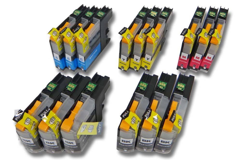 vhbw passend für Brother DCP-J152WR, DCP-J552DW, DCP-J4110W, DCP-J4110DW, Tintenpatrone