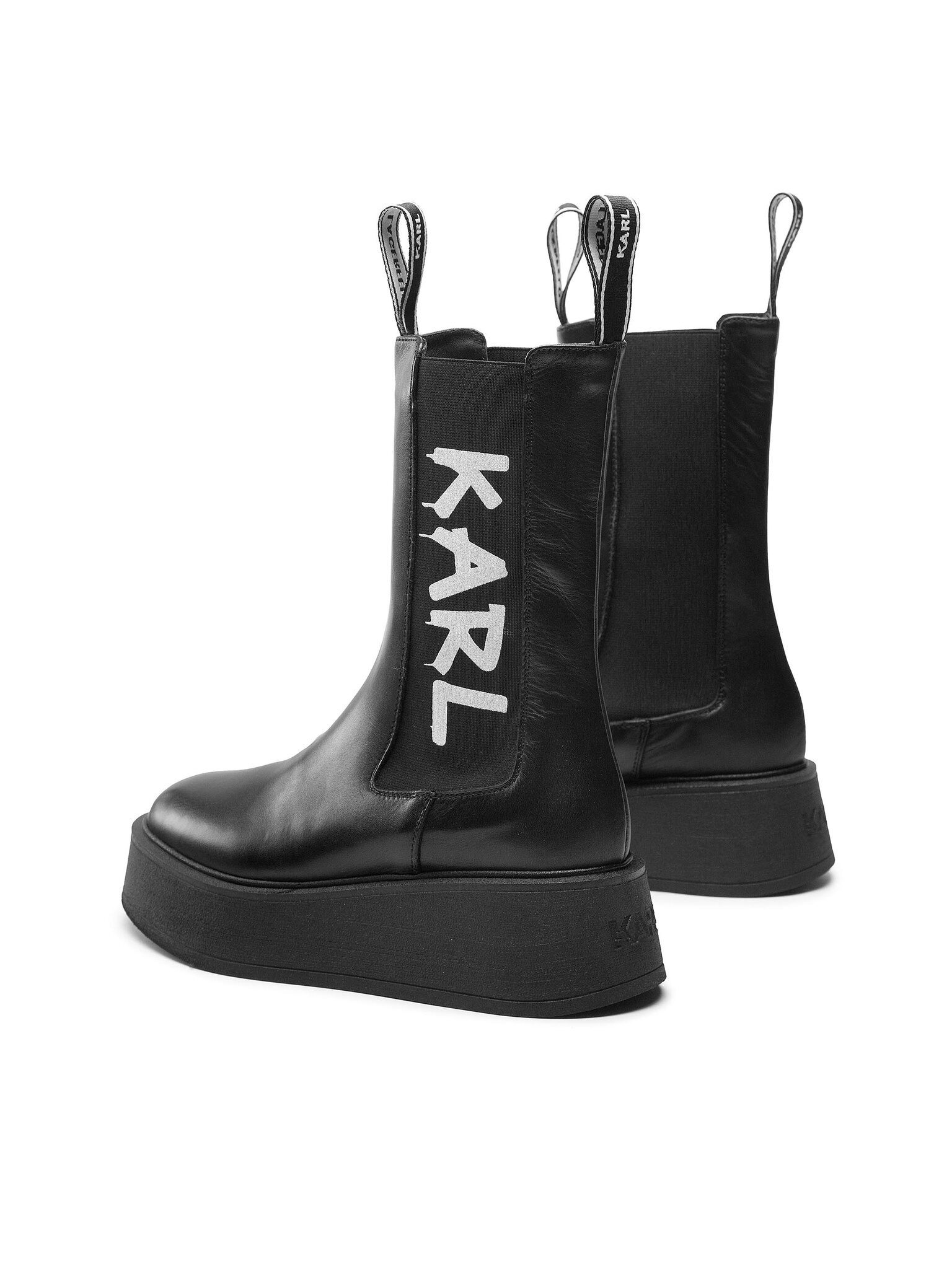 KARL LAGERFELD Karl Lagerfeld Damen Chelsea Boots KARL LAGERFELD-KL42460 000 Black Lt Chelseaboots – Bild 4 von 4