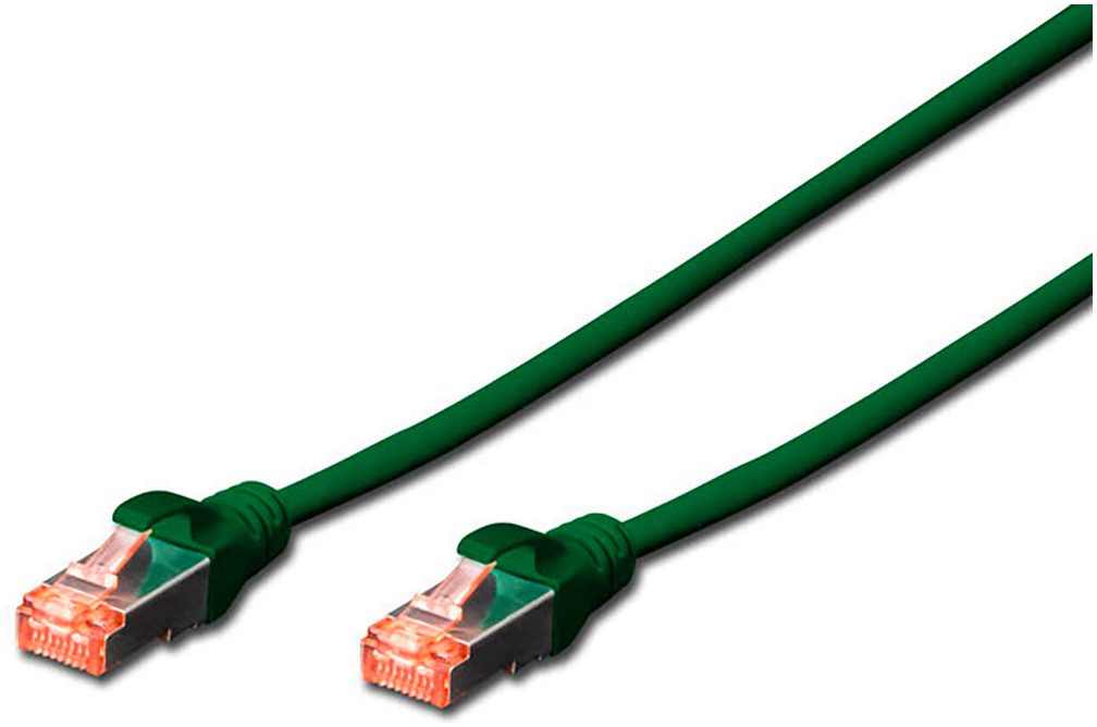 Digitus CAT 6 S-FTP Patchkabel Cu, LSZH AWG 27/7 Netzwerkkabel, (50 cm)