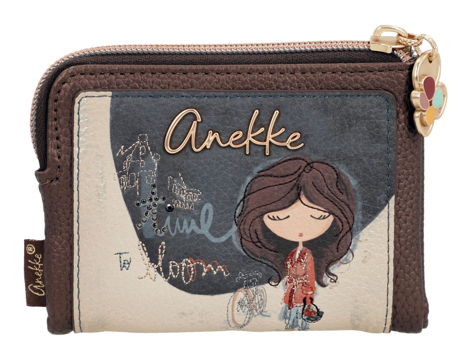 Anekke Geldbörse Flexible RFID Wallet, mit RFID-Blocker Schutz