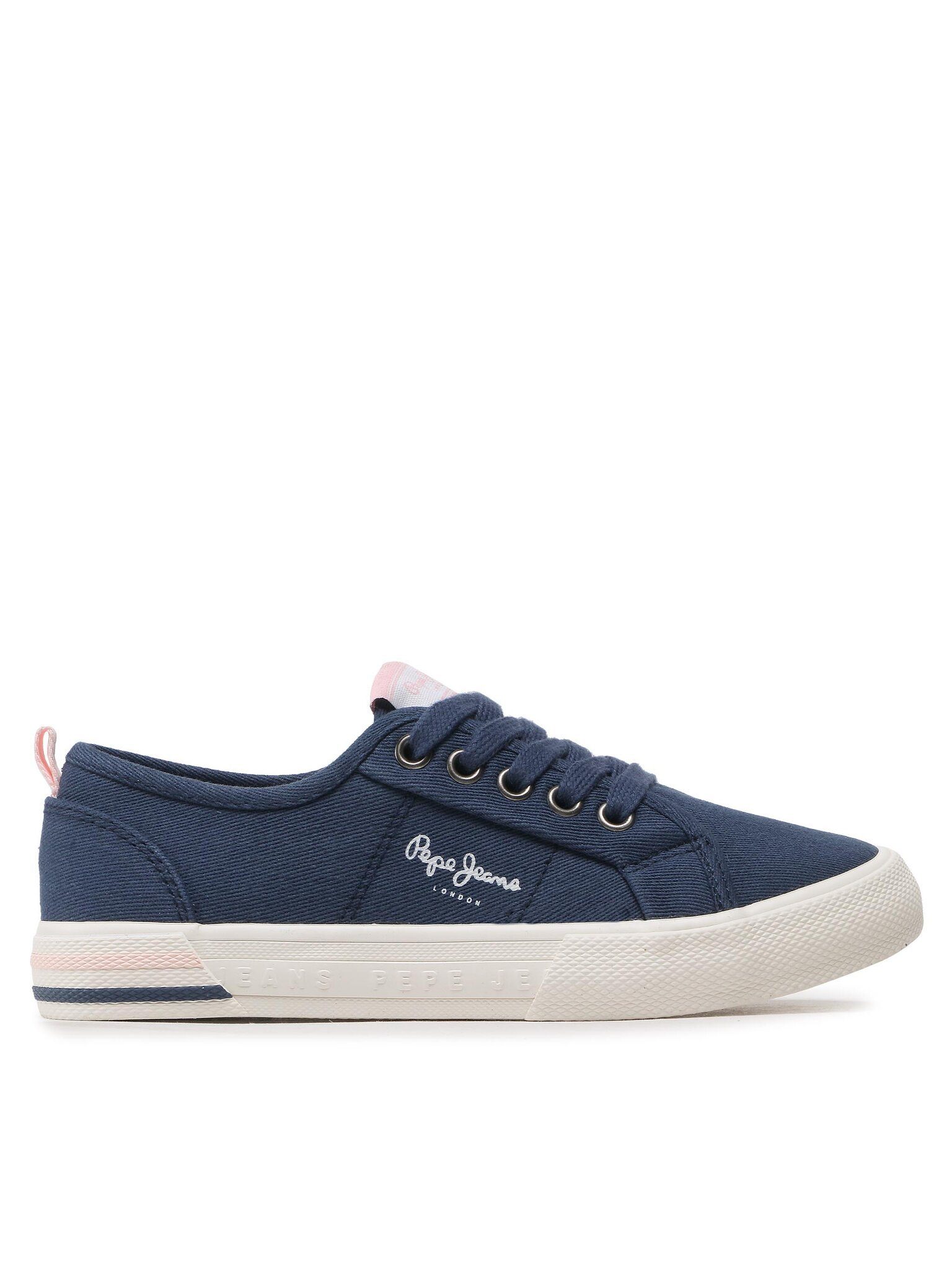 Pepe Jeans Sneakers aus Stoff Brady Basic G PGS30561 Navy 595 Sneaker