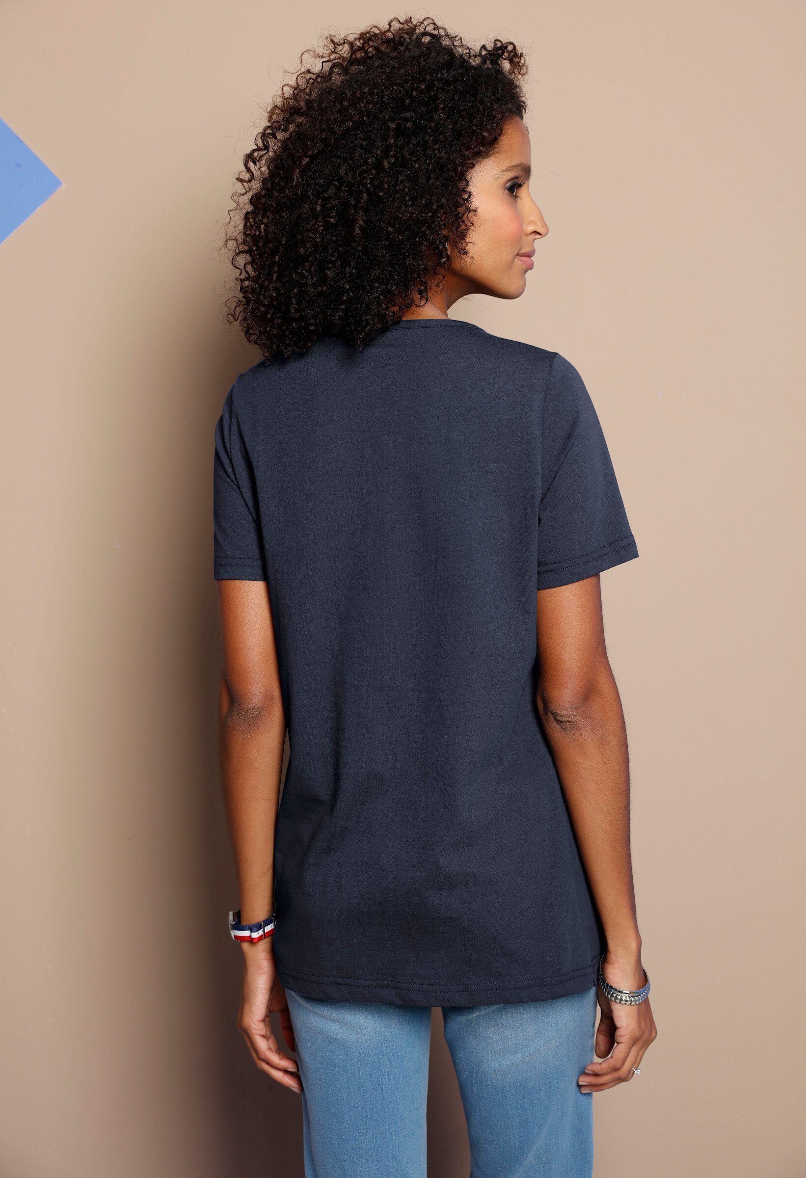 Sieh an! T-Shirt Kurzarmshirt .