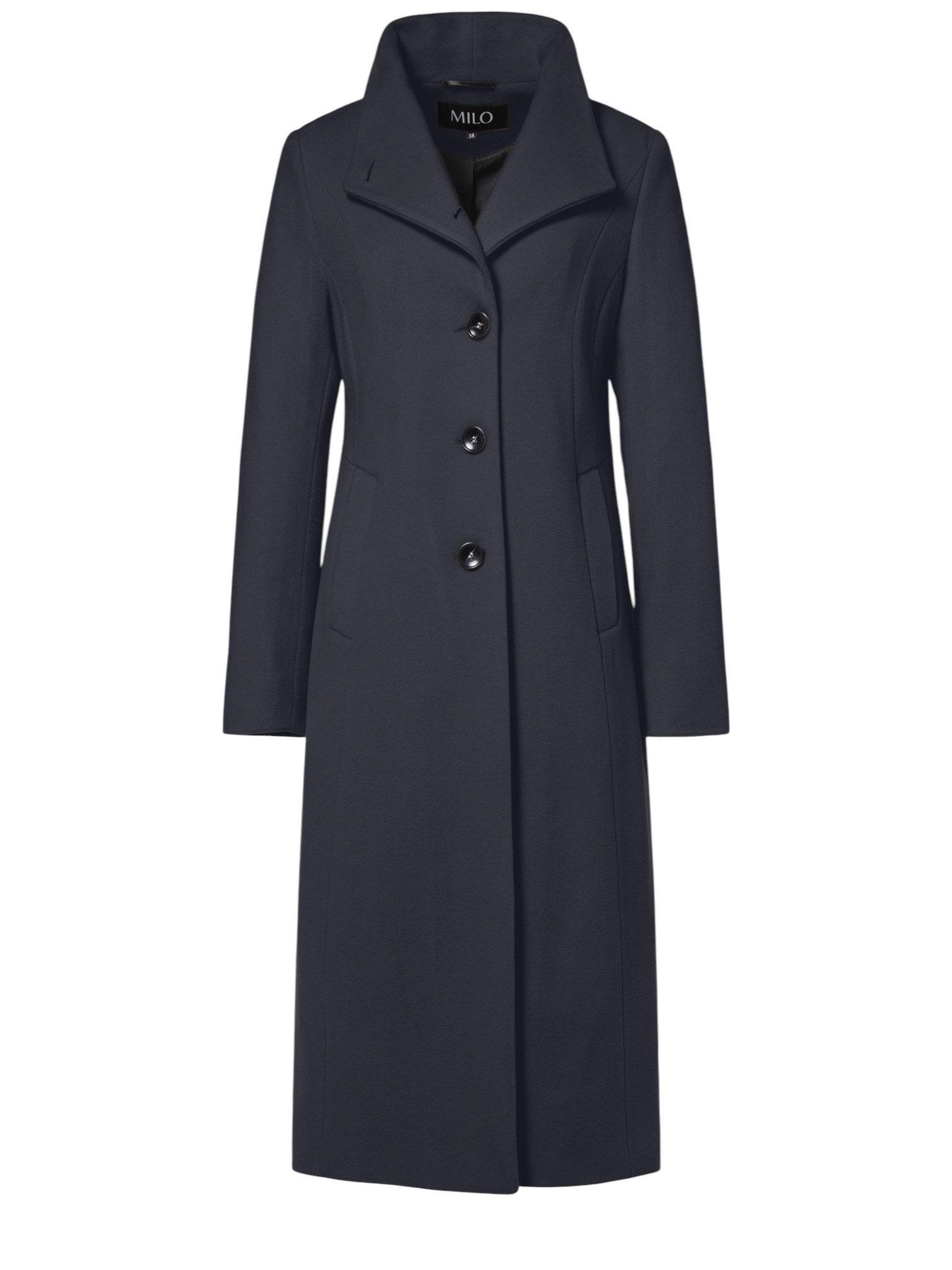 Milo Wintermantel Nada (Wollmischung) navyblau Damen