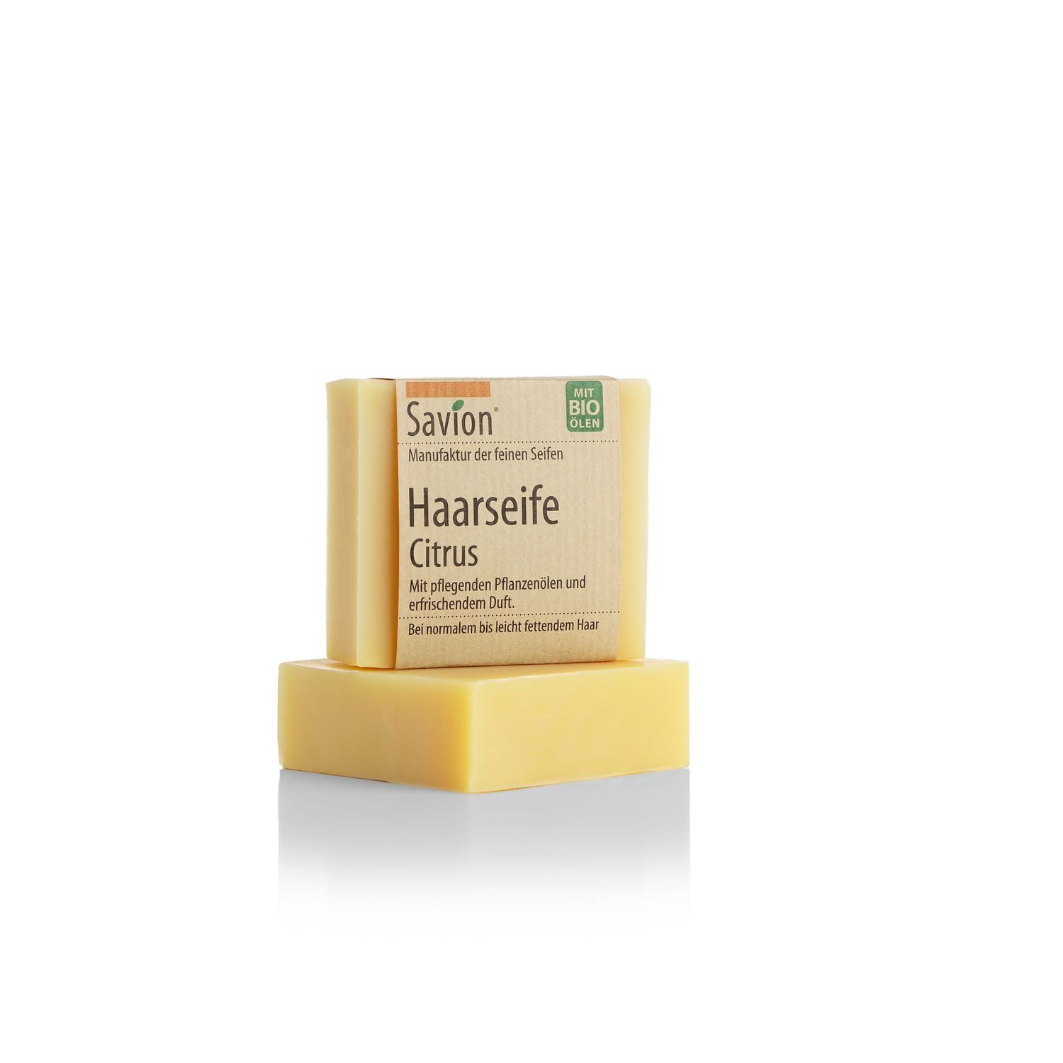 Savion Haarseife Citrus, 1-tlg., Palmölfrei Bio Öle alle Haartypen 85 g