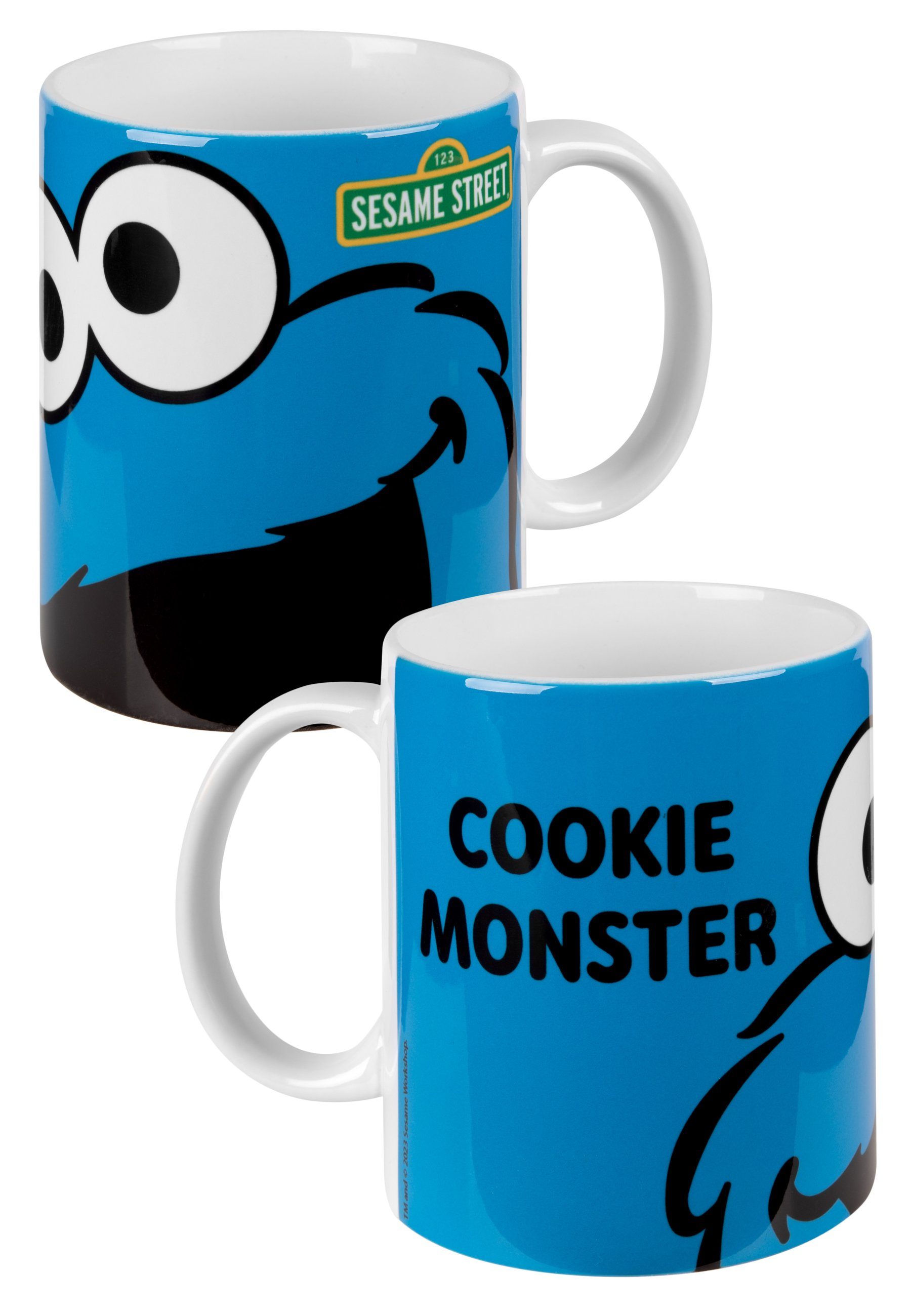 United Labels® Tasse Sesamstraße - Krümelmonster - Cookie Monstewr - Mug, Keramik
