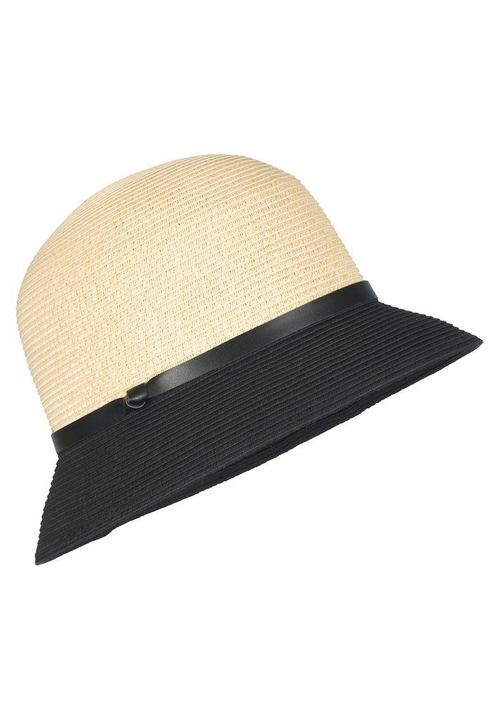 Bucket 9999-black Strohhut Loevenich Hat