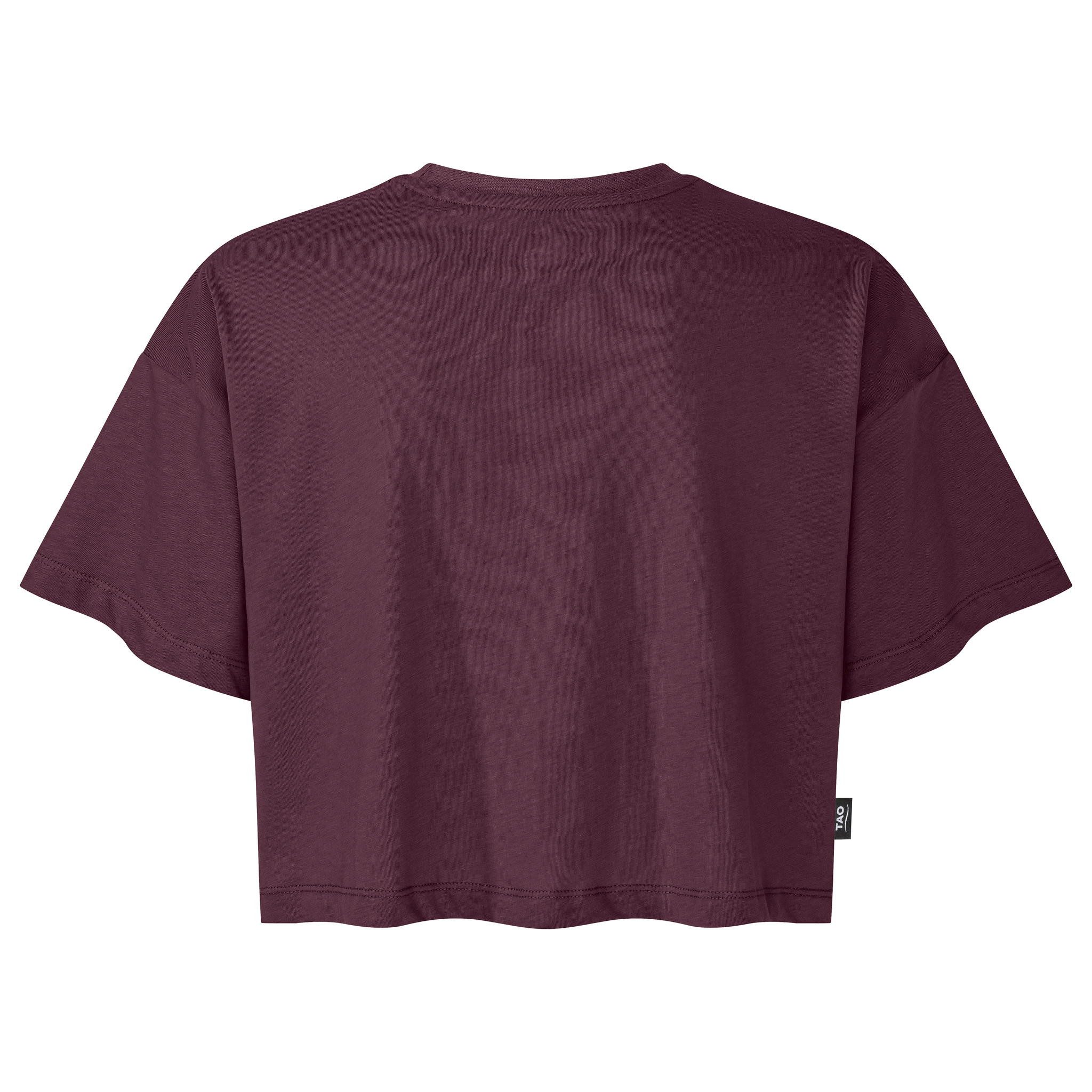 TAO Yoga & Relax Shirt FLEXY Shortcutted T-Shirt Oversized Optimal für Yoga, Pilates, Fitness und Freizeit