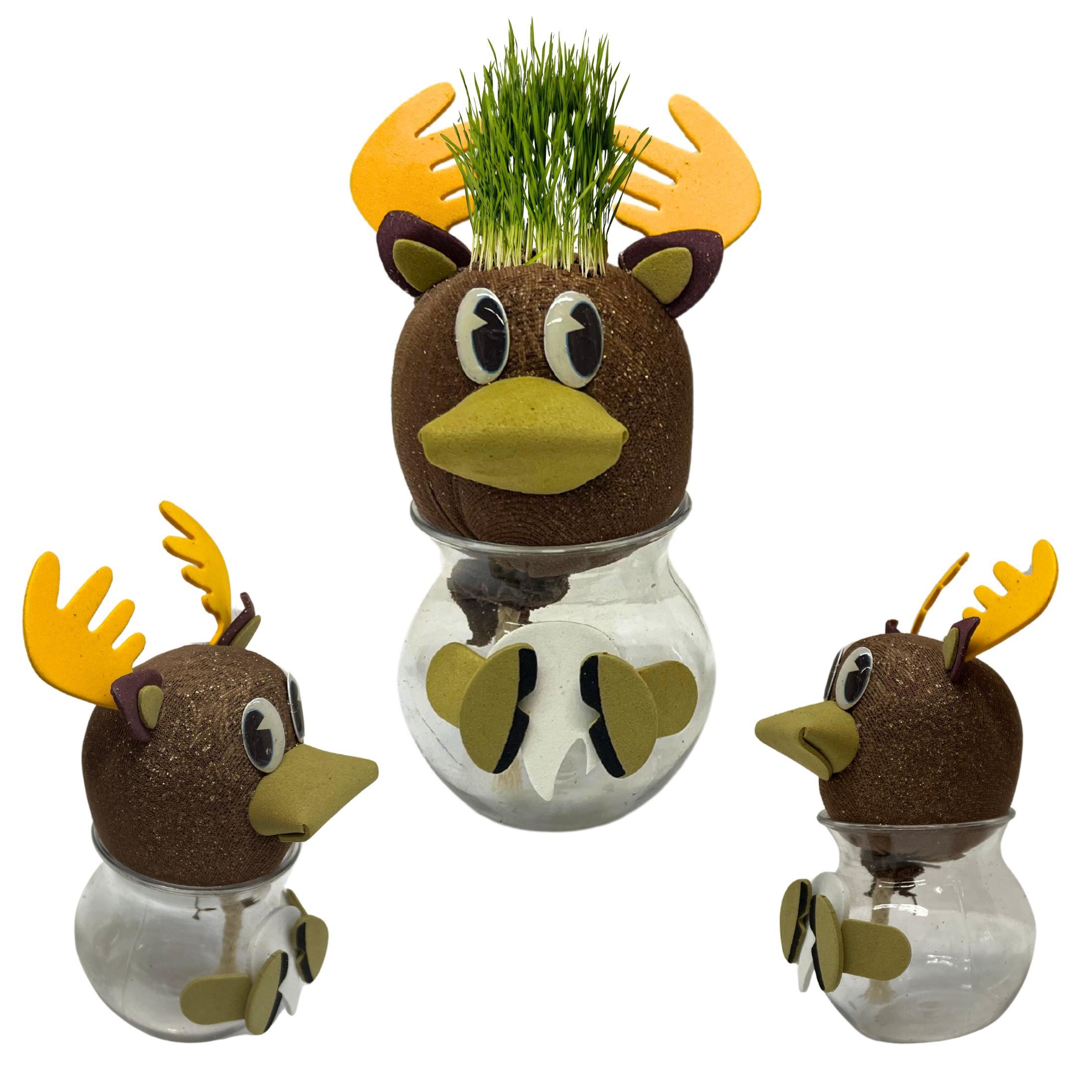 Bada Bing Glasblume Tier Graskopf in kleiner Vase Rasenkopf (4er Set Waldti günstig online kaufen