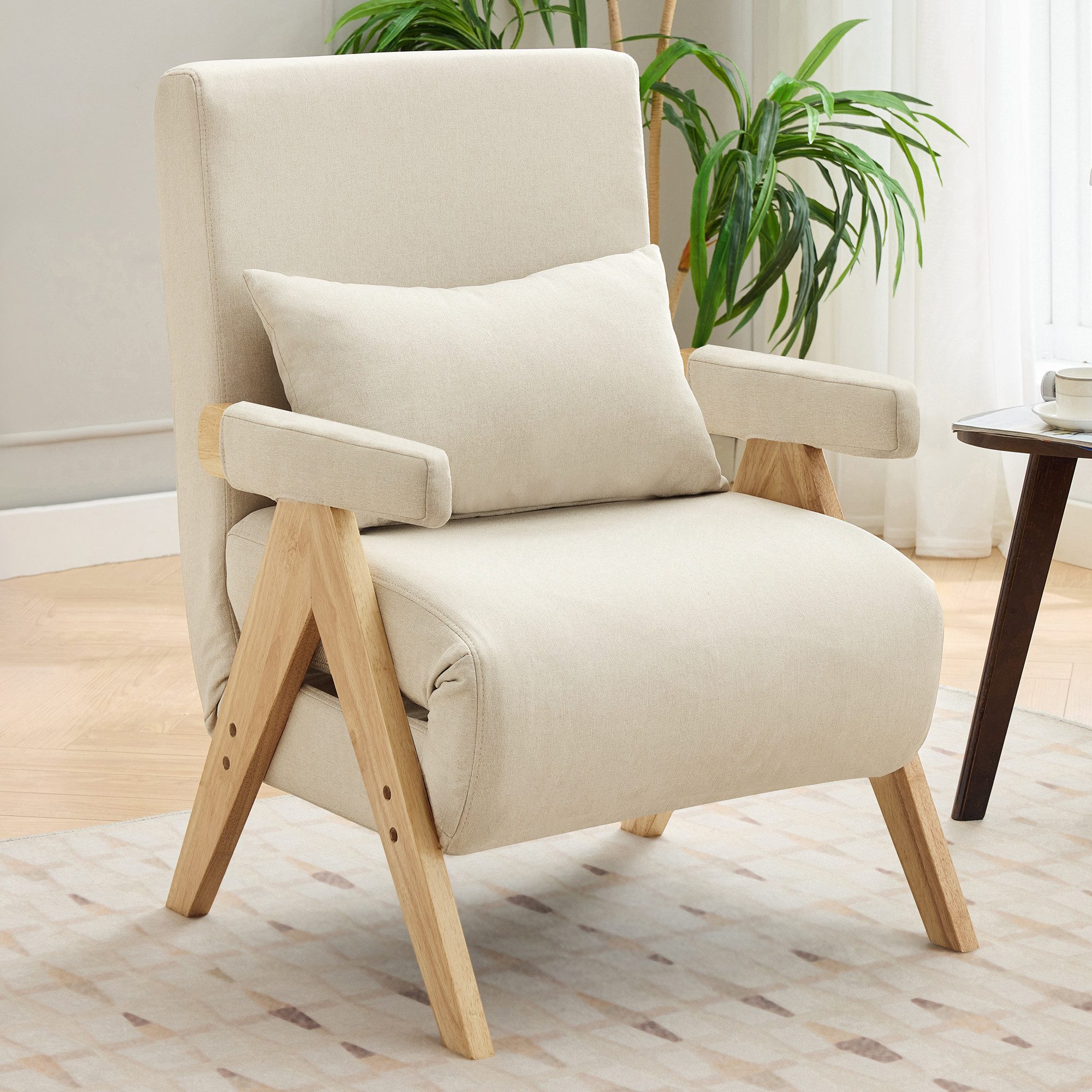 KLAM HOME Sessel Loungesessel mit Schlaffunktion günstig online kaufen