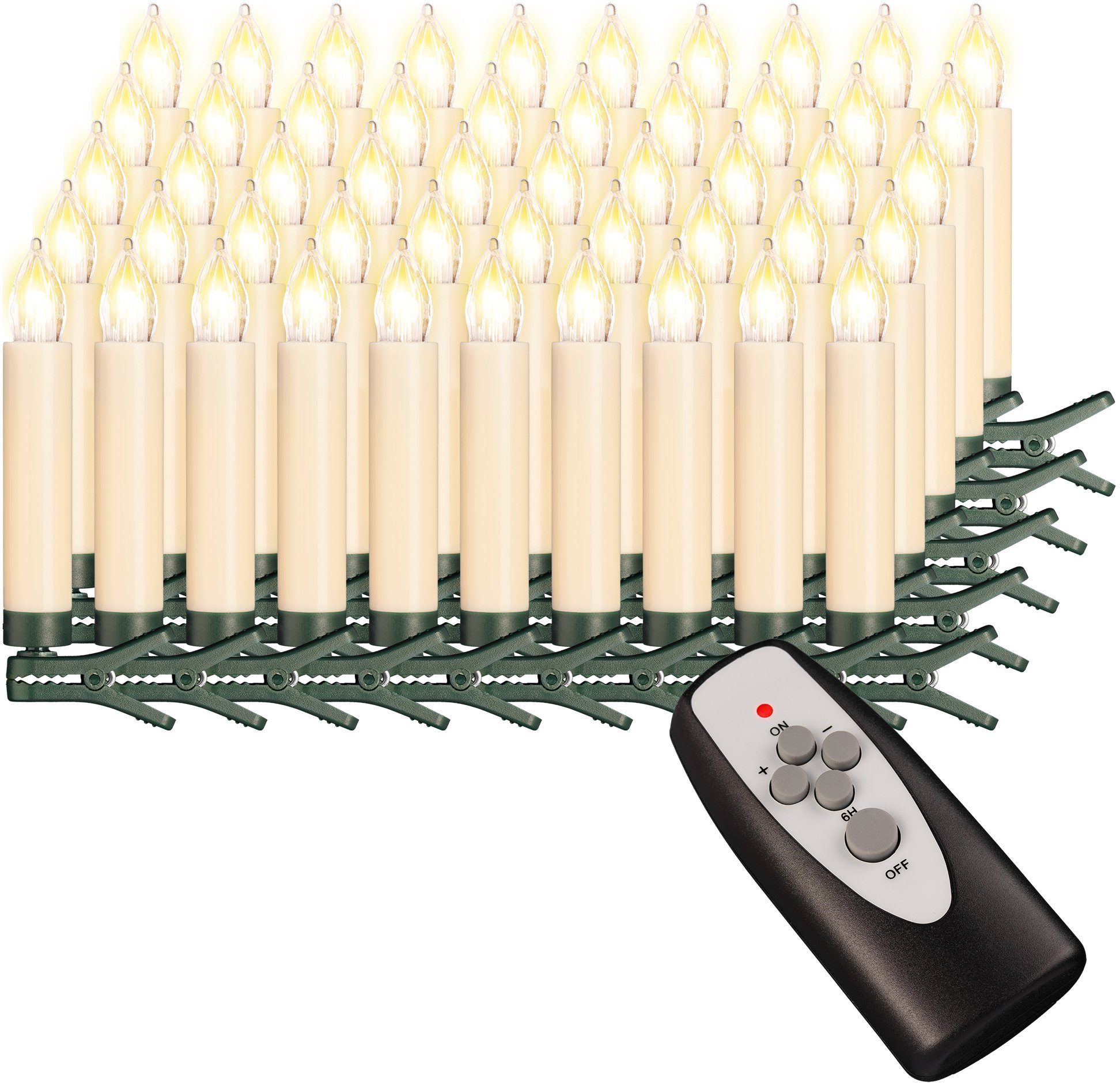 my home LED-Christbaumkerzen Weihnachtsdeko, Christbaumschmuck, 50-flammig, günstig online kaufen