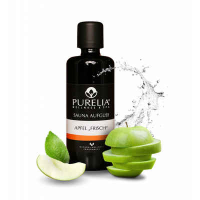 Purelia Aufgusskonzentrat PURELIA Saunaaufguss Konzentrat Apfel frisch 100 ml natürlicher
