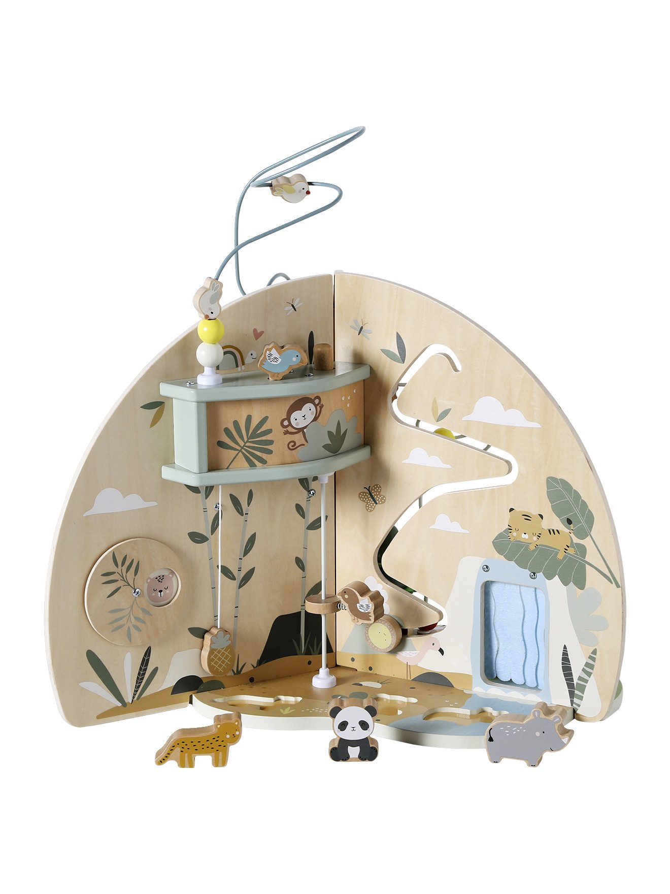 vertbaudet Lernspielzeug Baby Activity-Center mit 3