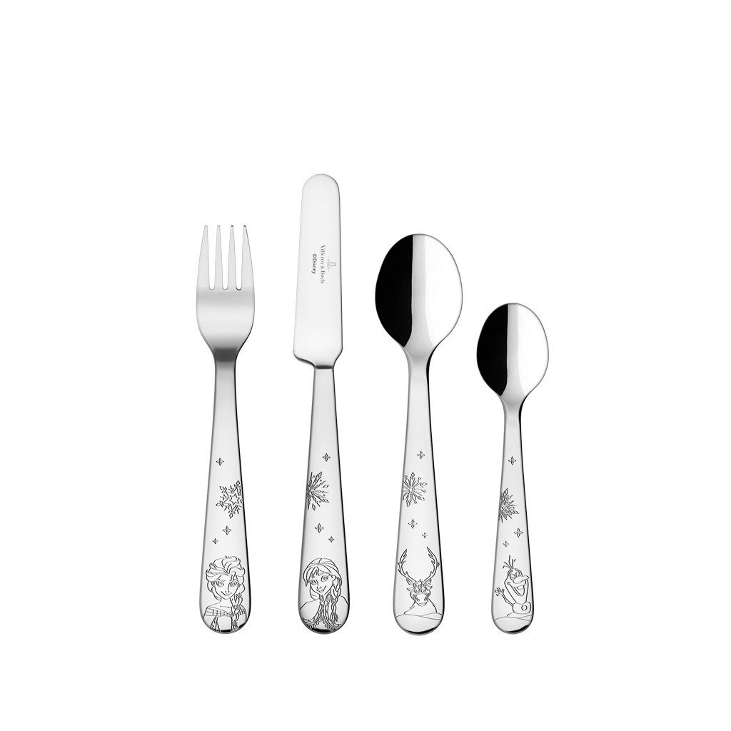 Villeroy & Boch Kinderbesteck (4-tlg), 1 Personen, Edelstahl, Edelstahl, 4 Stck, spülmaschinenfest